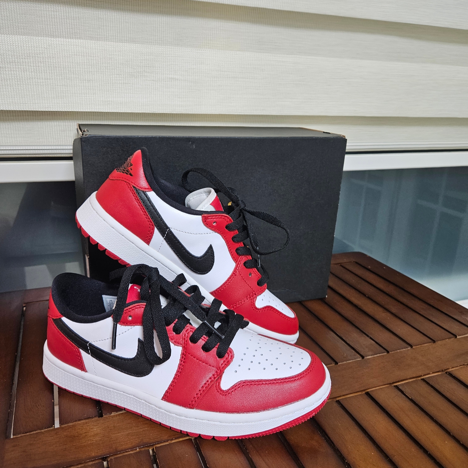 Jordan 1 Low Golf Chicago 착용 스타일