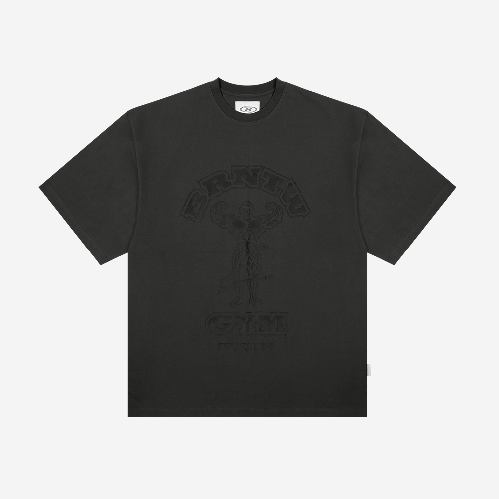 본투윈 레이즈본 오버핏 티셔츠 차콜(BORN TO WIN Raiseborn Over Fit T-Shirts Charcoal) - 2