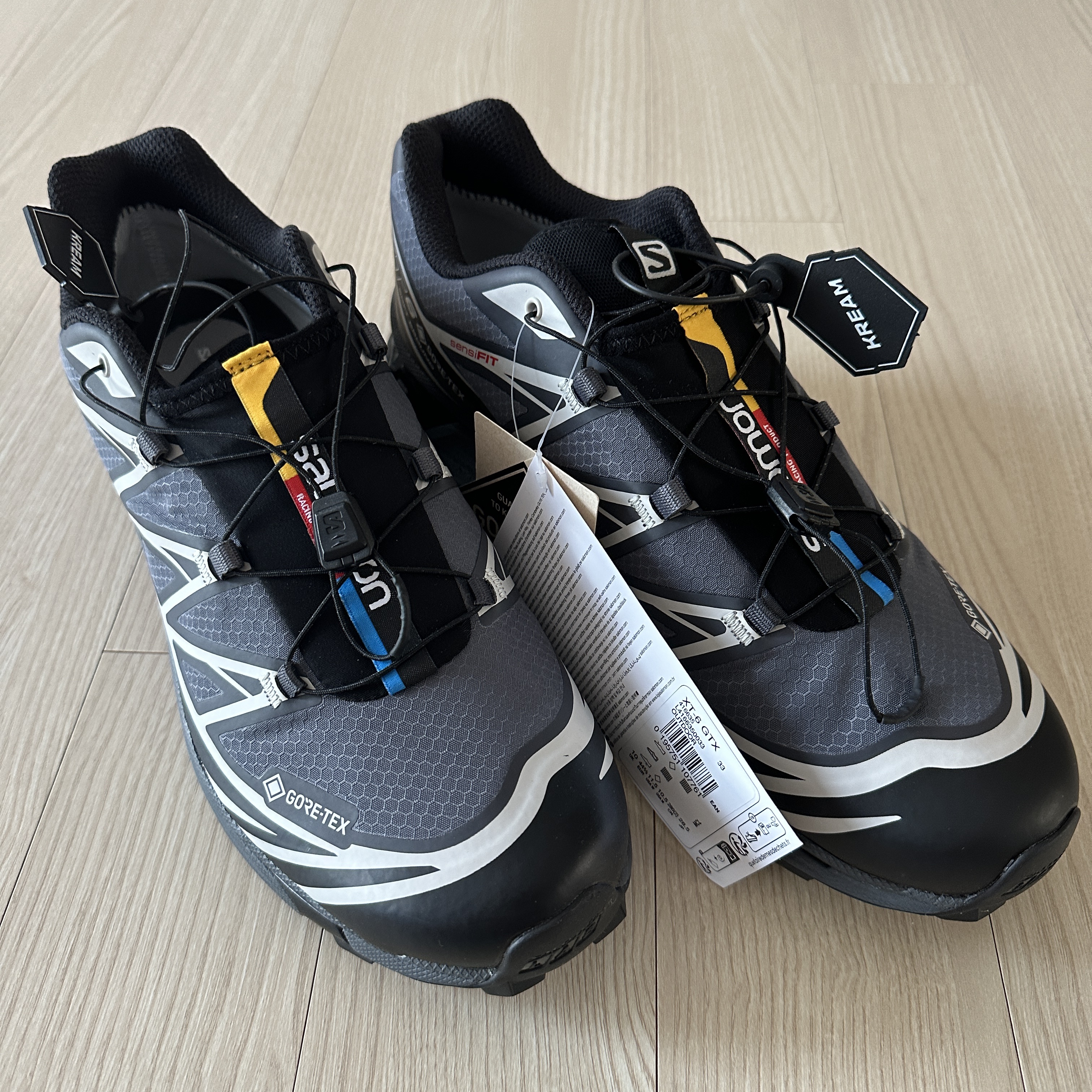 Salomon XT-6 Gore-Tex Black Ebony 착용 스타일