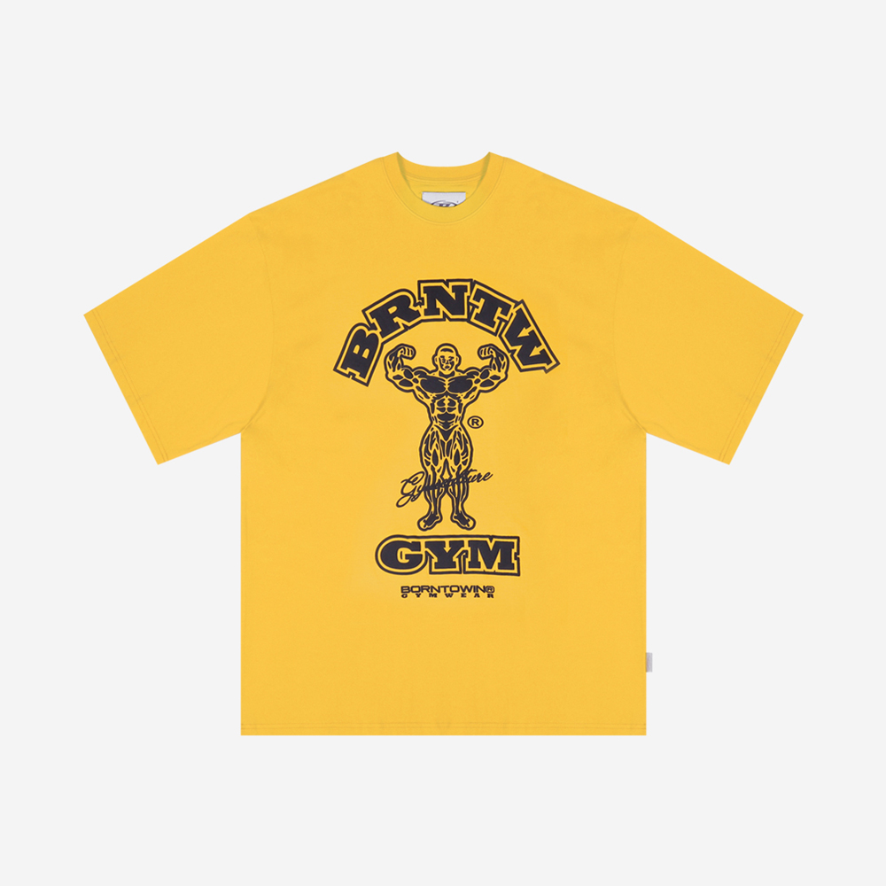 본투윈 레이즈본 오버핏 티셔츠 옐로우(BORN TO WIN Raiseborn Over Fit T-Shirts Yellow) - 2