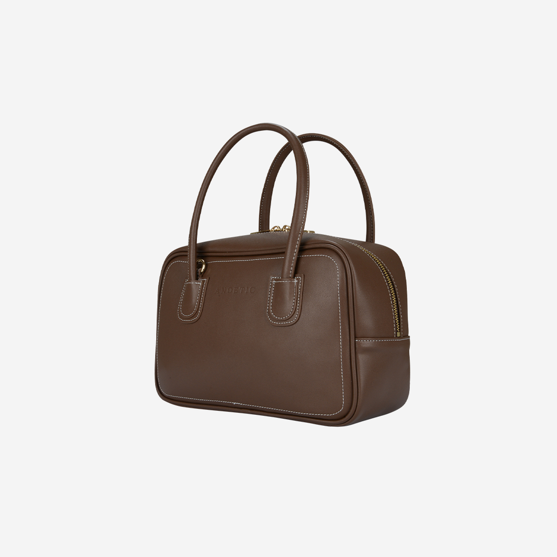 ★ANOETIC★ STITCH TOTE BAG_BROWN 아노에틱 스티치 토트 백 브라운 | ANOETIC | KREAM
