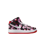 (GS) Nike Air Force 1 Mid EasyOn SE Black Pink Rise