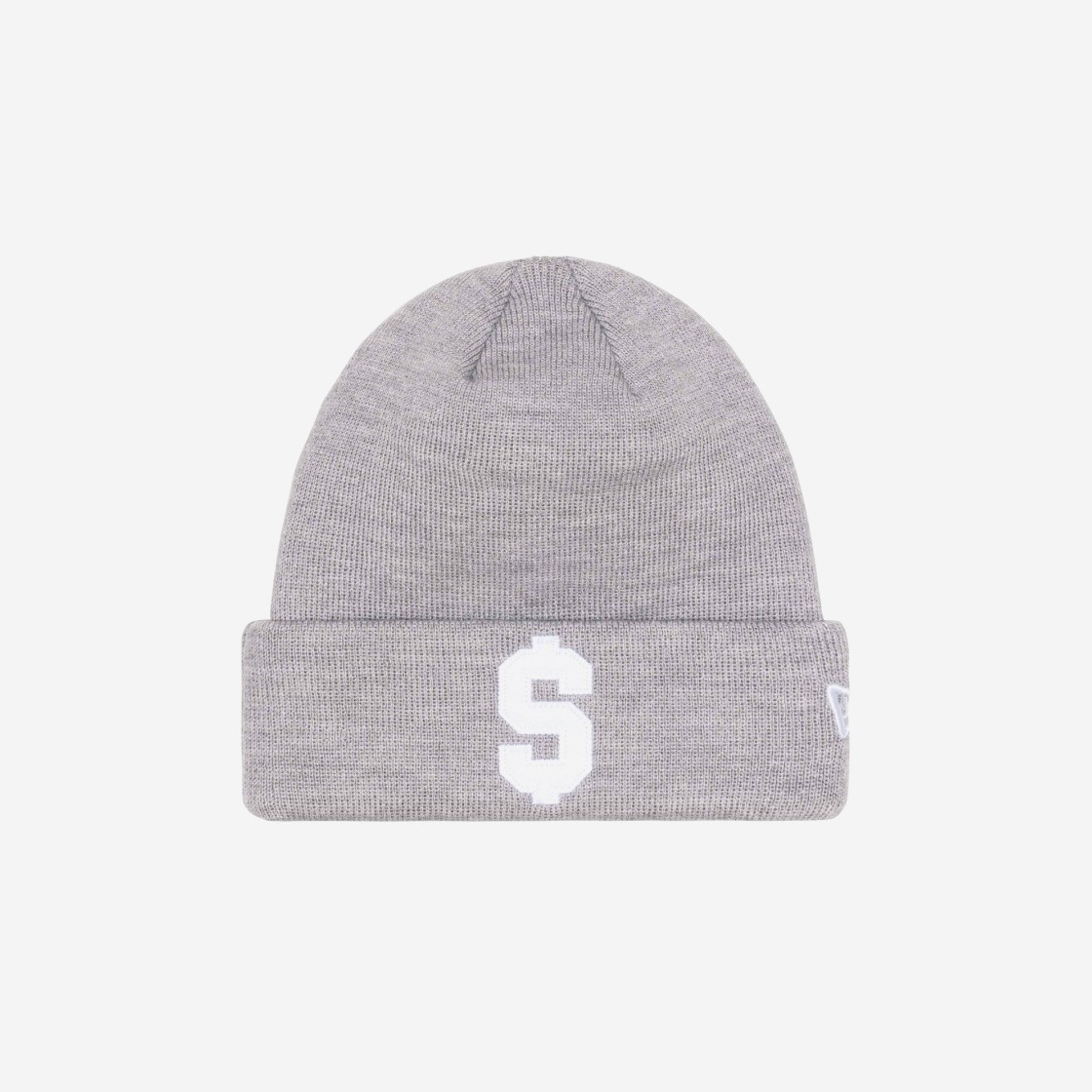 Supreme New Era $ Beanie Heather Grey - 24SS 상세 이미지 1