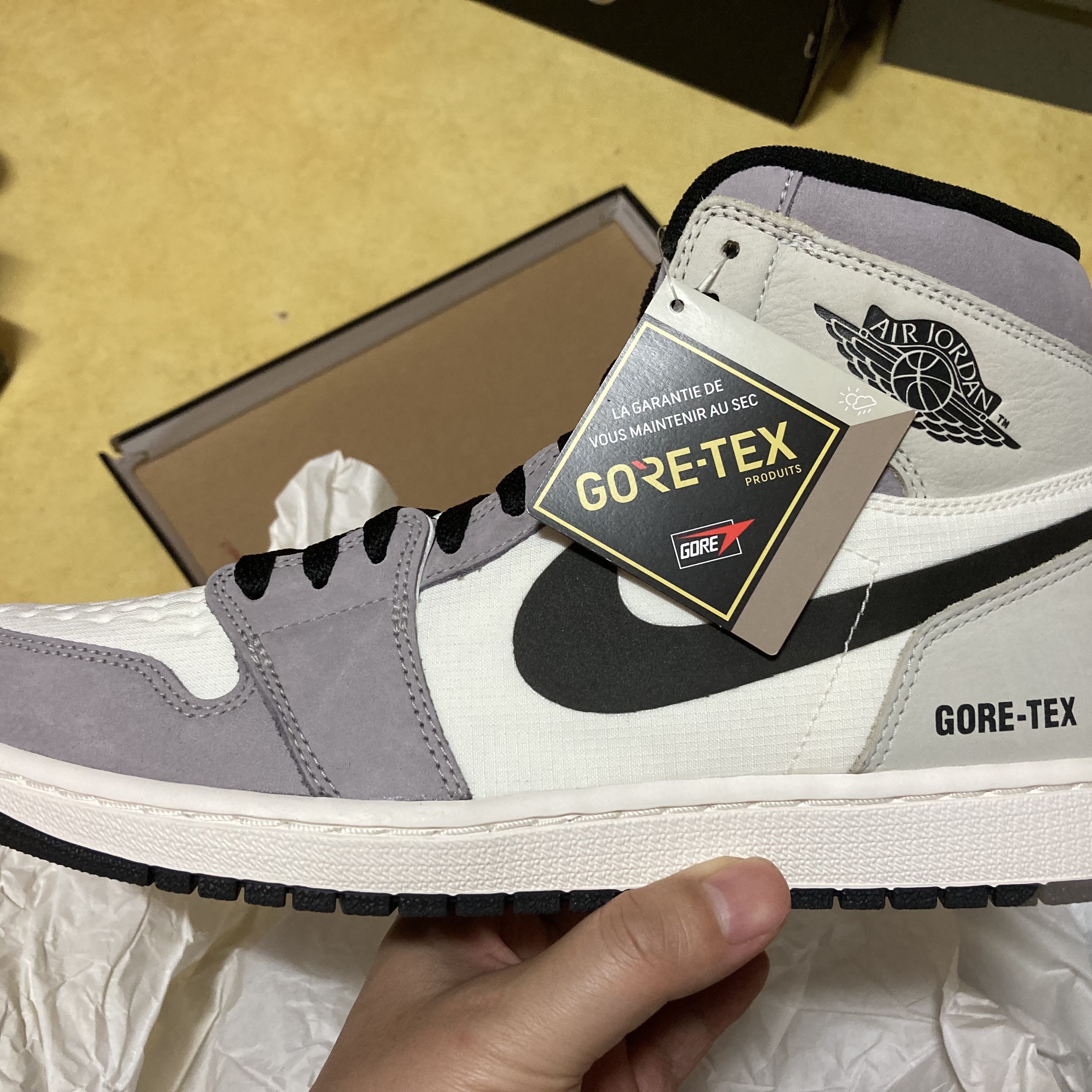 Jordan 1 Element Gore-Tex Sail 착용 스타일