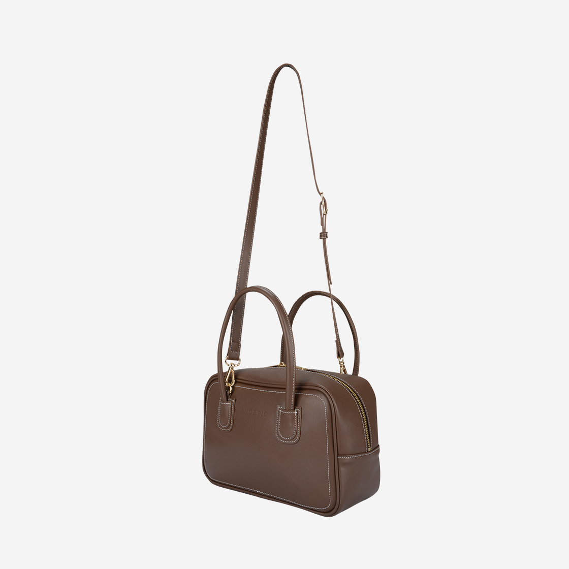 ★ANOETIC★ STITCH TOTE BAG_BROWN 아노에틱 스티치 토트 백 브라운 | ANOETIC | KREAM