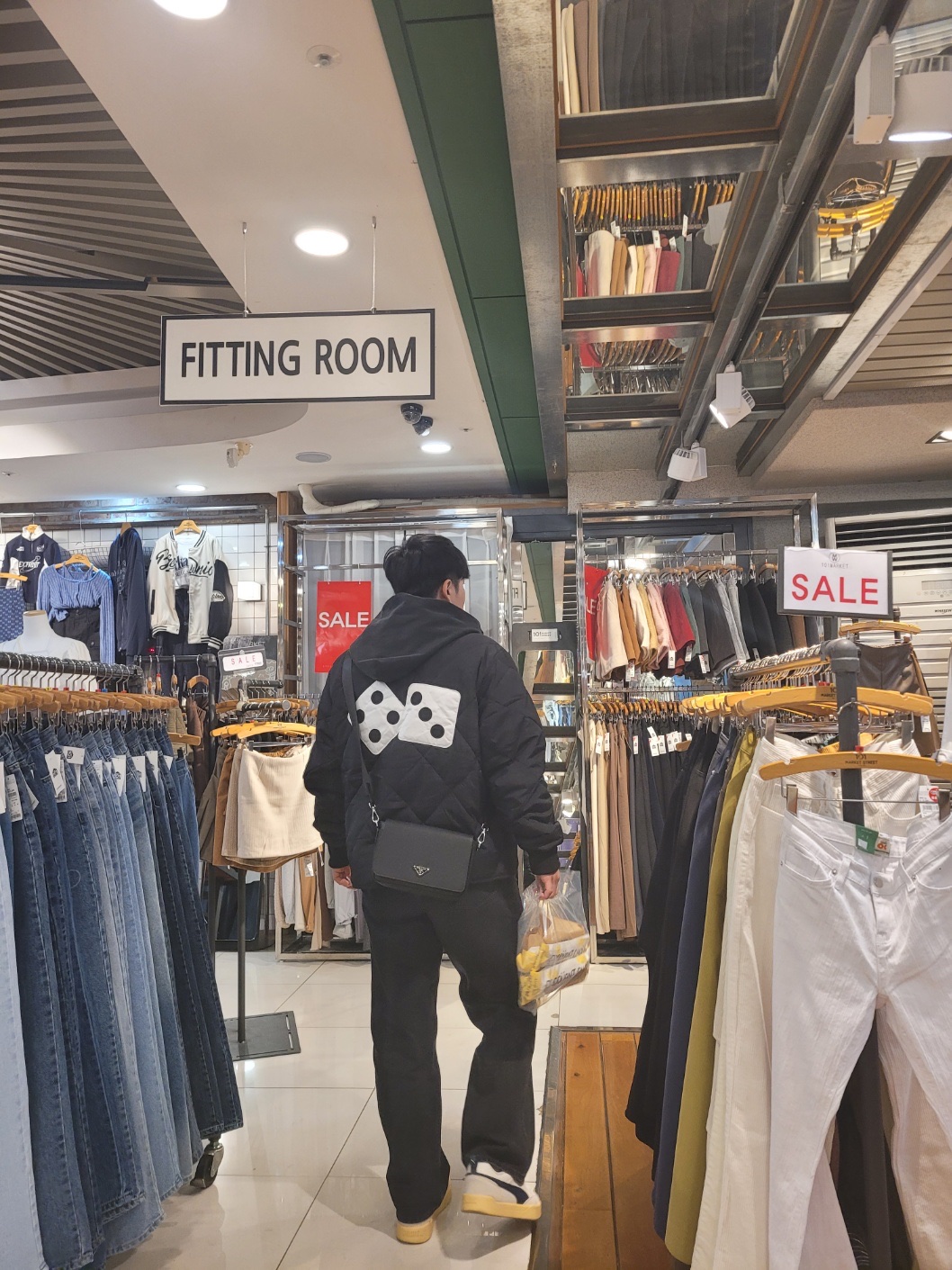 Stussy Dice Quilted Liner Jacket Black, Grailz Geometry Hoodie Black 착용 스타일