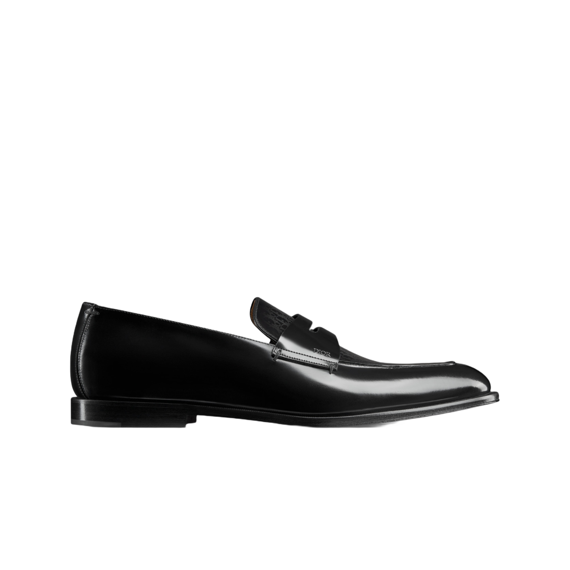 Dior Timeless Loafer Black Polished with Oblique Gradient 상세 이미지 1