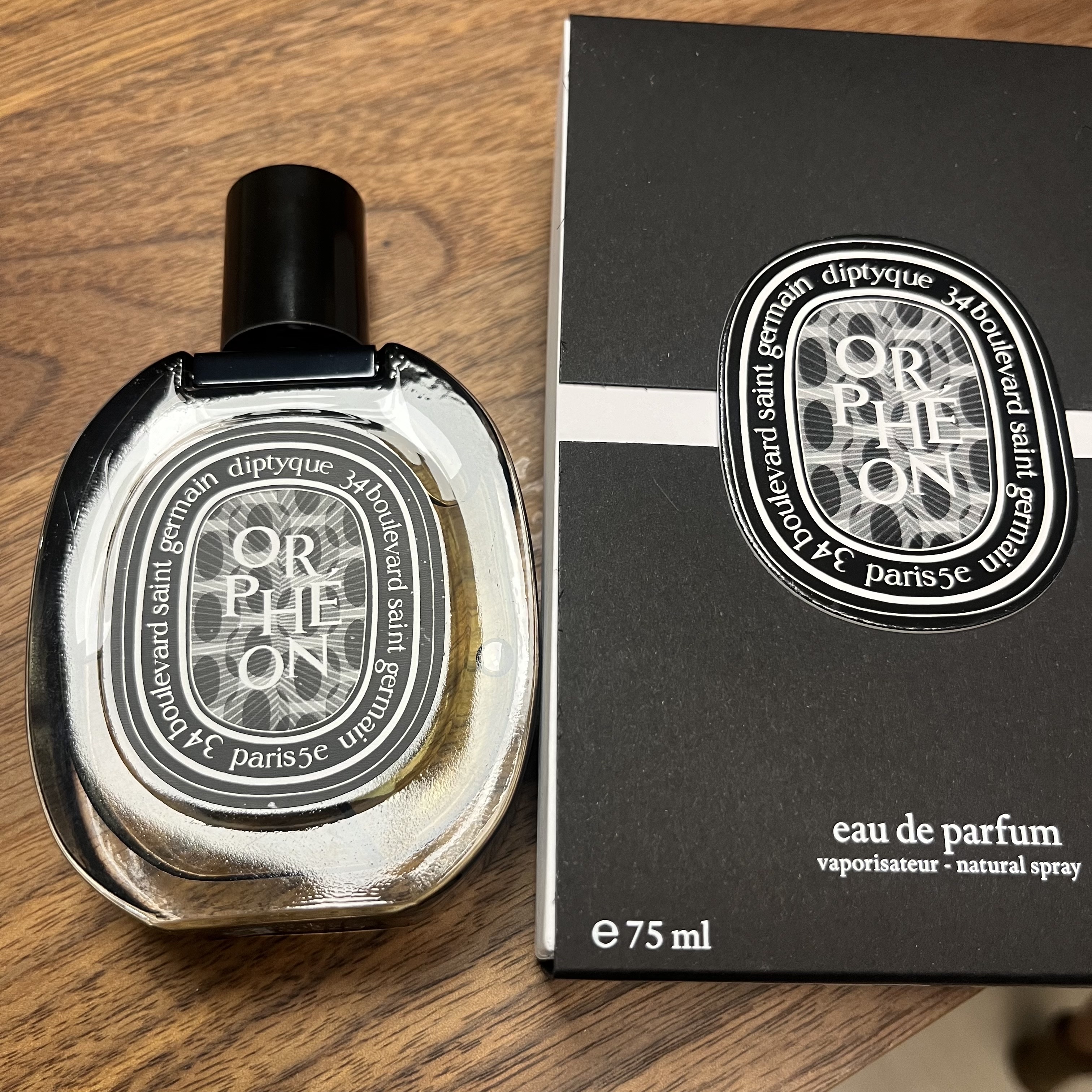 Diptyque Orpheon Eau De Parfum 75ml 착용 스타일
