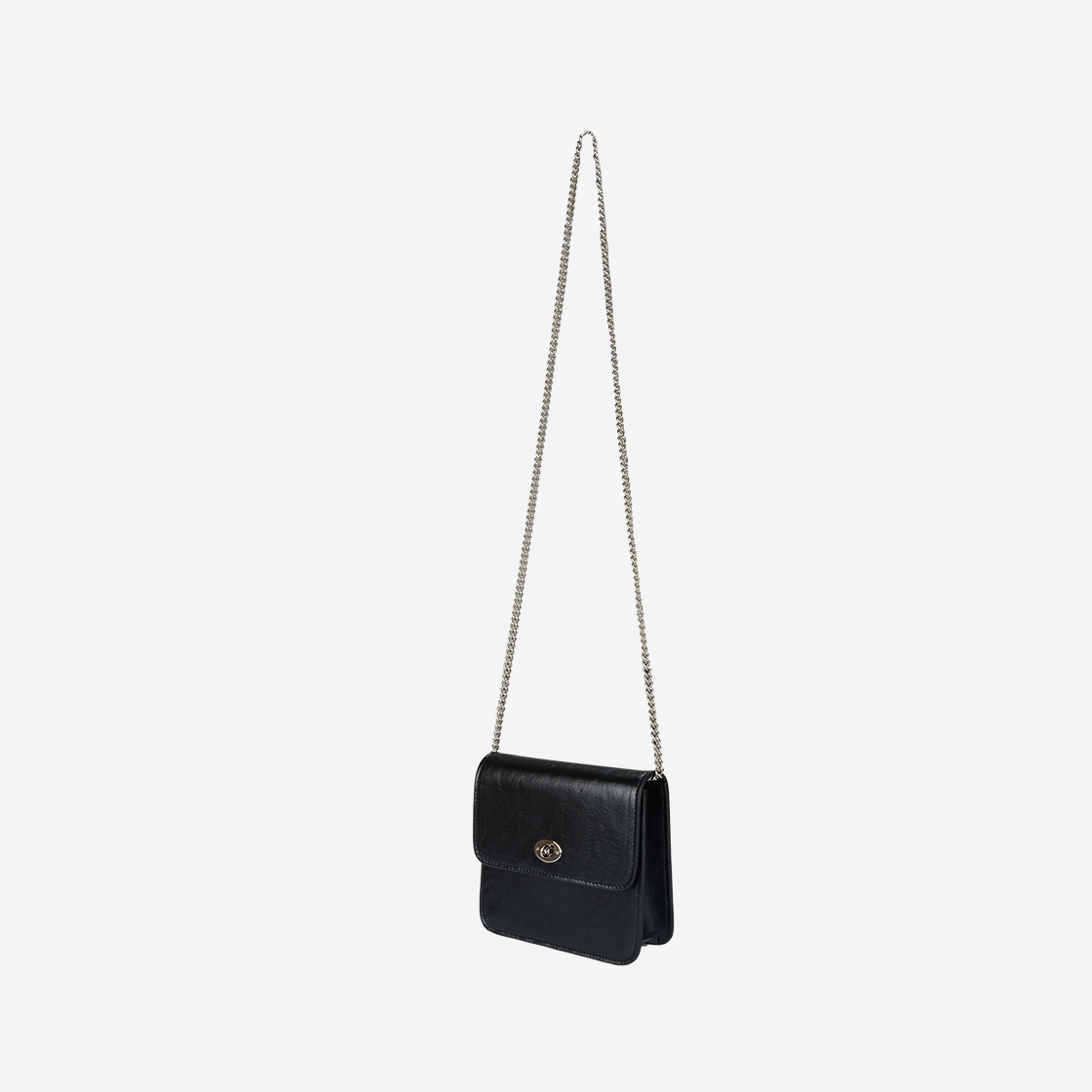 아노에틱 ANC 클래식 크링클 스퀘어 백 블랙(Anoetic Anc Classic Crinkle Square Bag Black) - 2