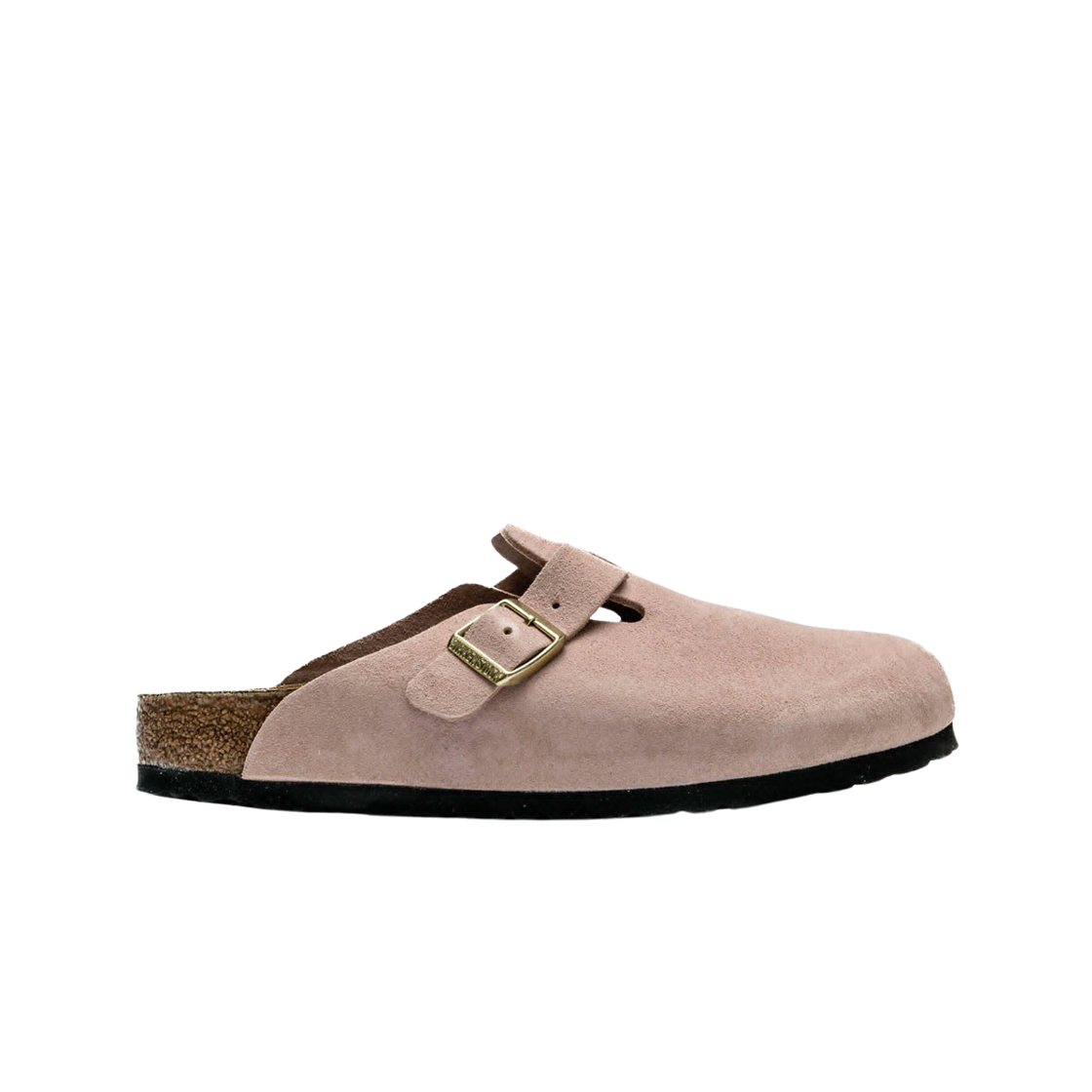 버켄스탁 보스턴 스웨이드 레더 라이트 로즈 - 내로우(Birkenstock Boston Suede Leather Light Rose - Narrow)