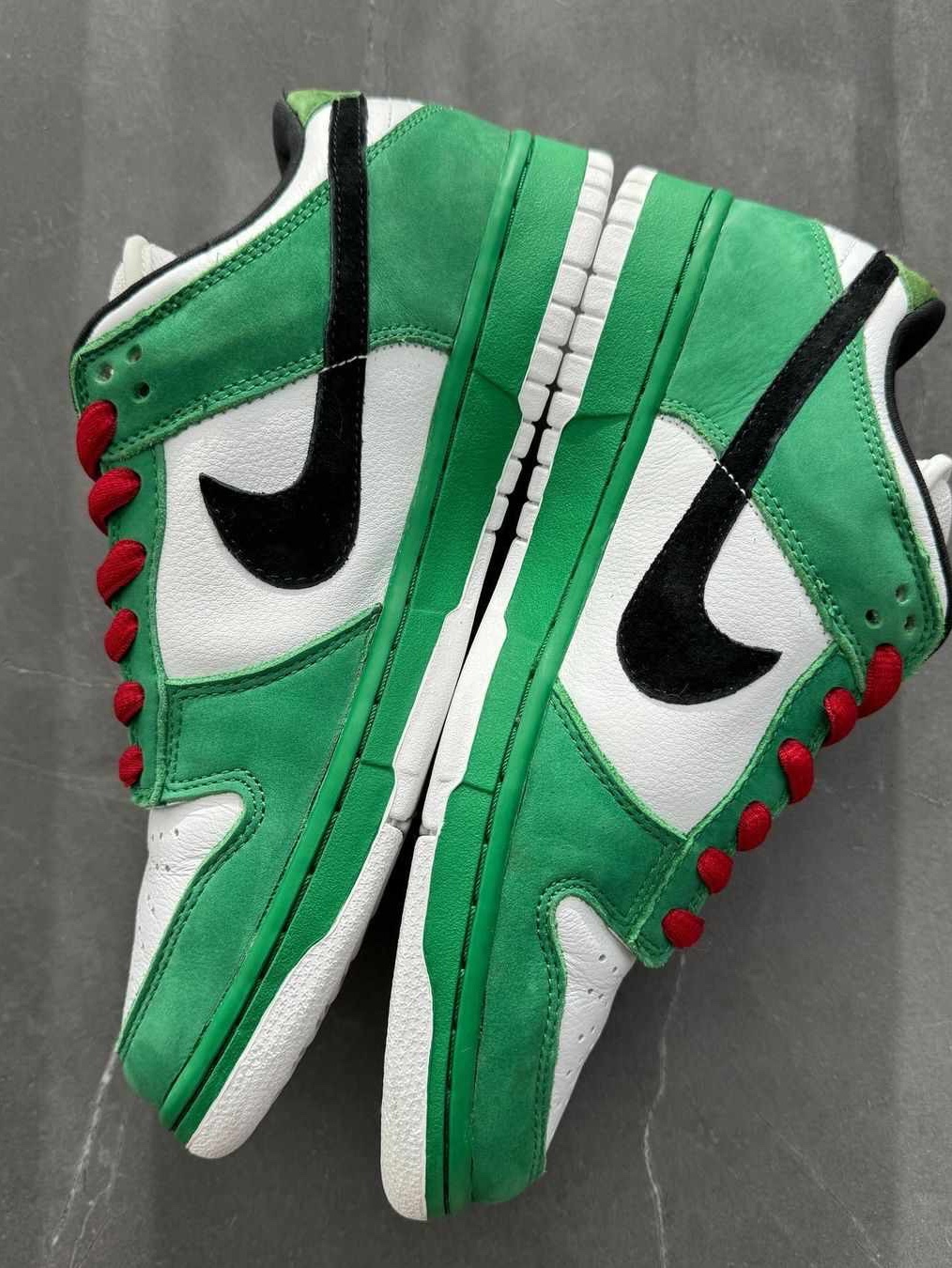 Nike SB Dunk Low Heineken 착용 스타일 - 4
