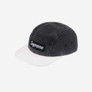 Supreme Pigment 2-Tone Camp Cap Black - 24SS