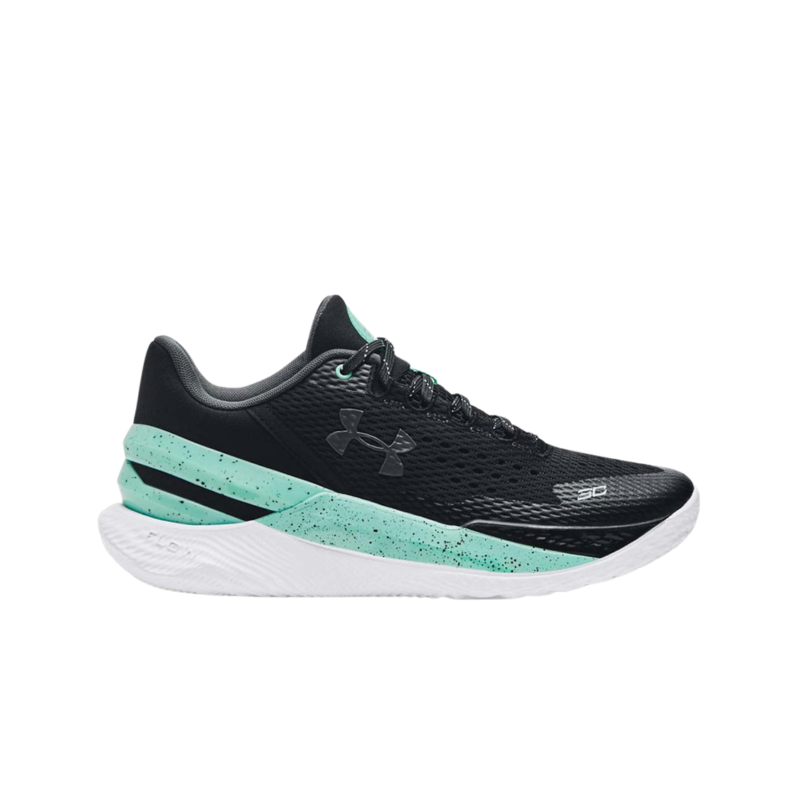 3026276-001 Under Armour Curry 2 Low Flotro Black Blue