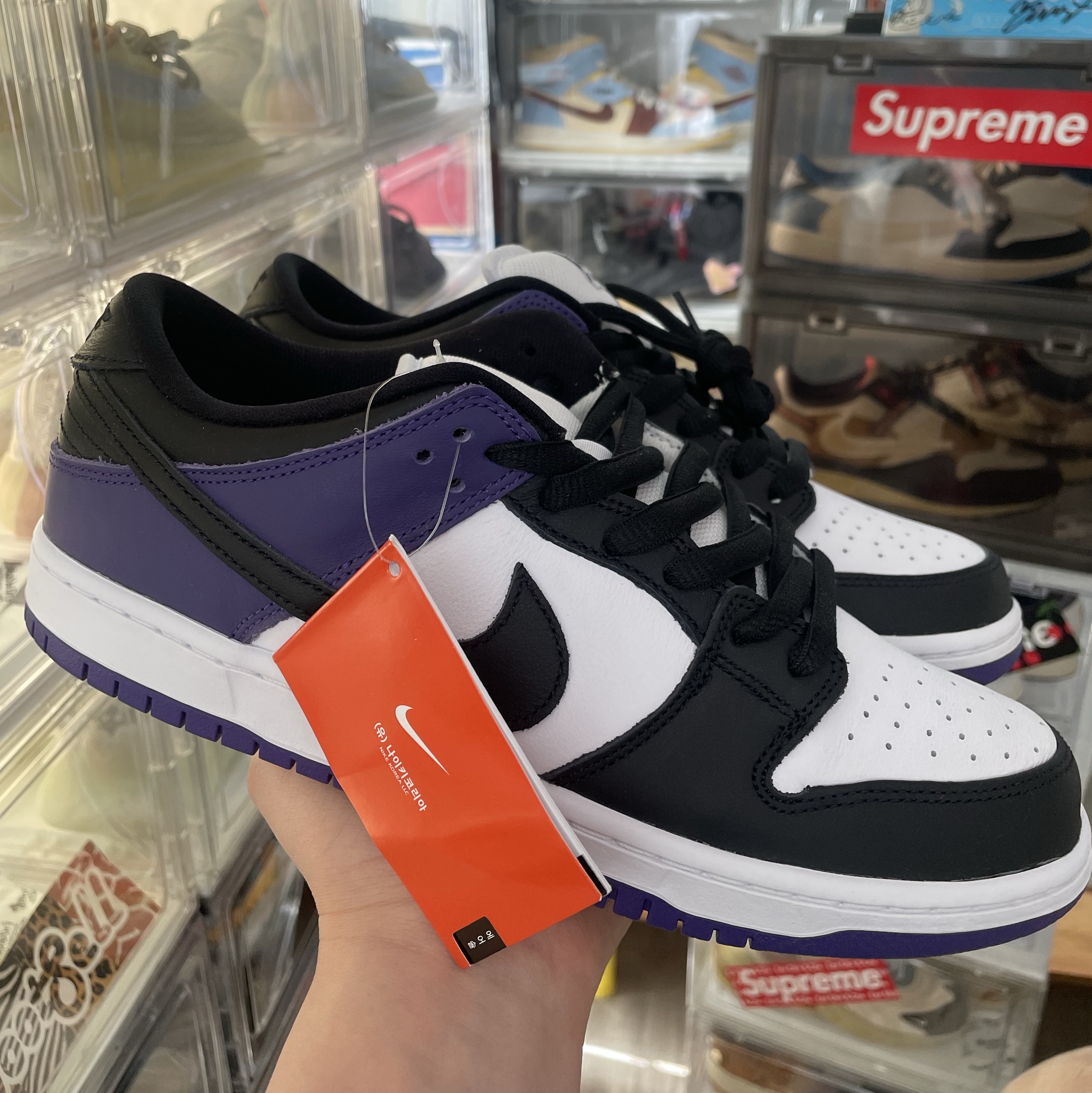 Nike SB Dunk Low Pro Court Purple, Nike x Ben & Jerry's SB Dunk Low Chunky Dunky 착용 스타일 - 1