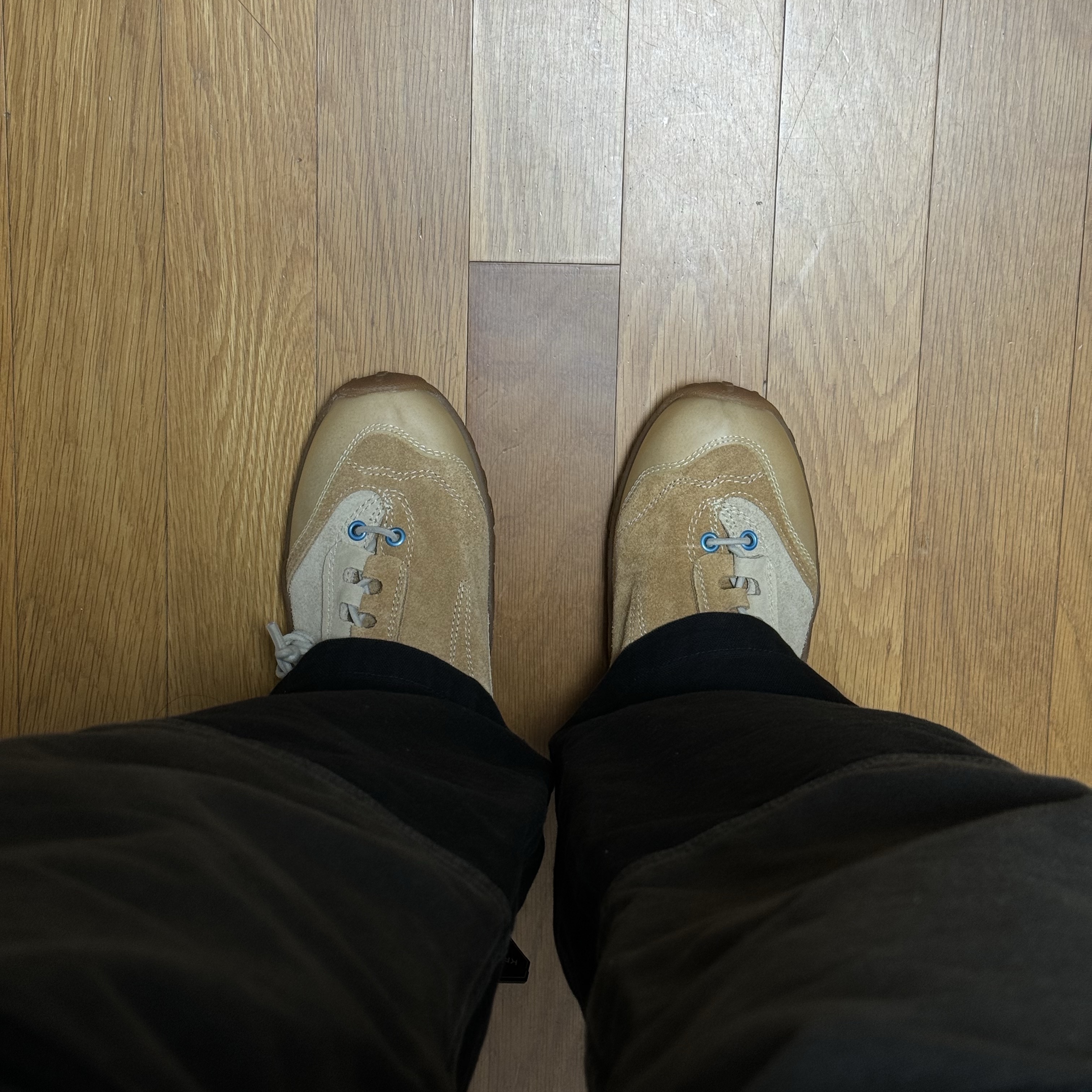 Our Legacy Gabe Fudgin Brown Suede 착용 스타일