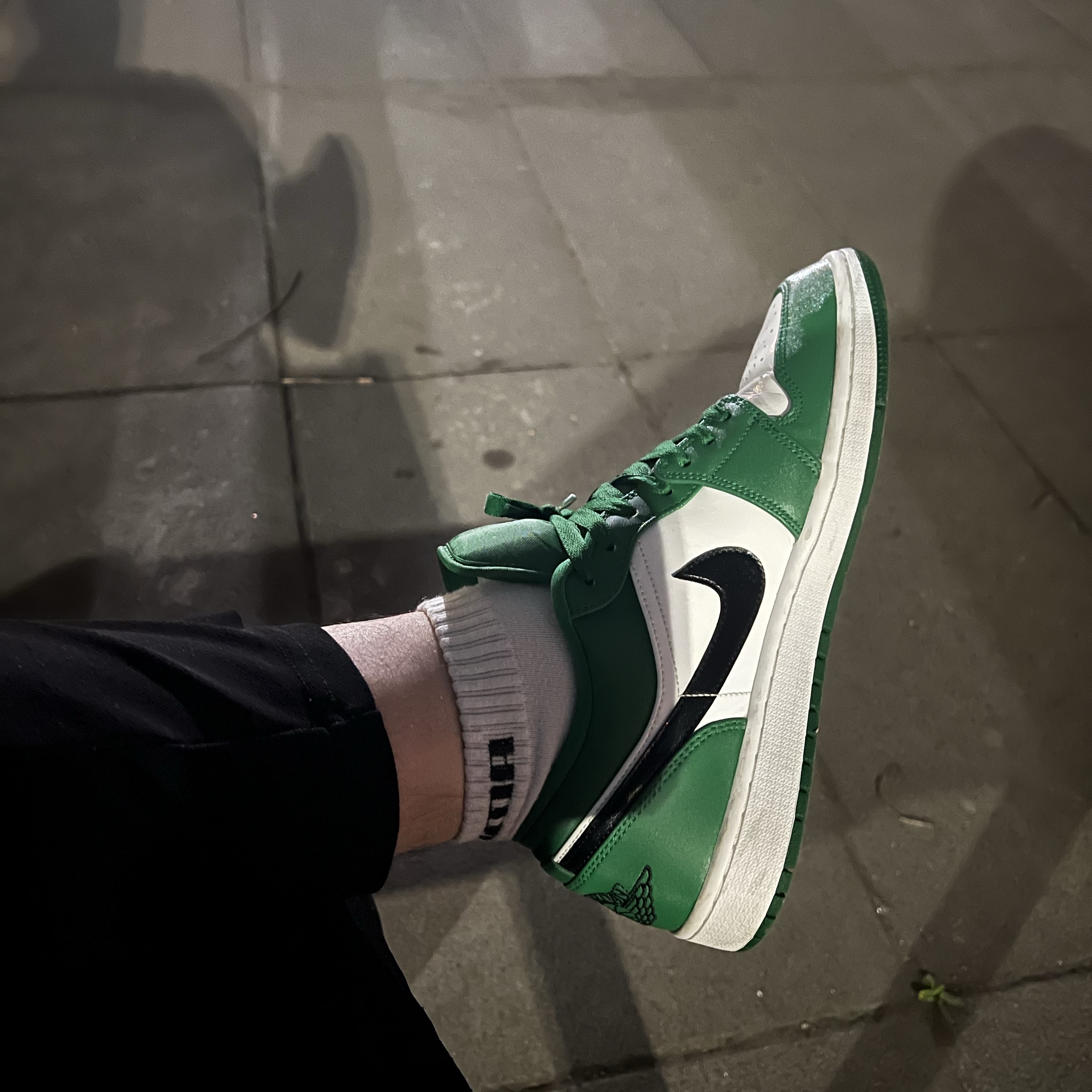 Jordan 1 Low Pine Green 착용 스타일