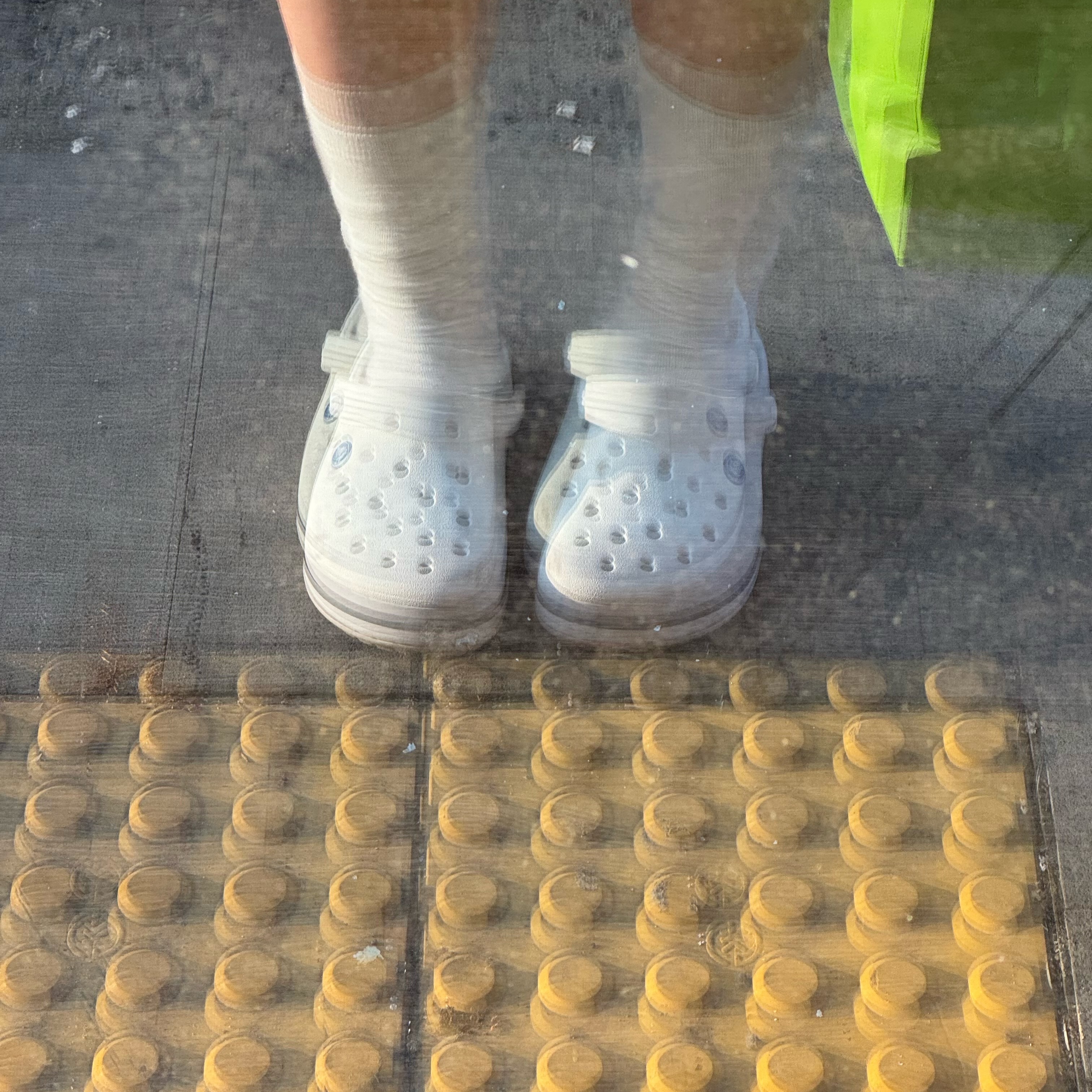 Crocs Crocband Clog White 착용 스타일