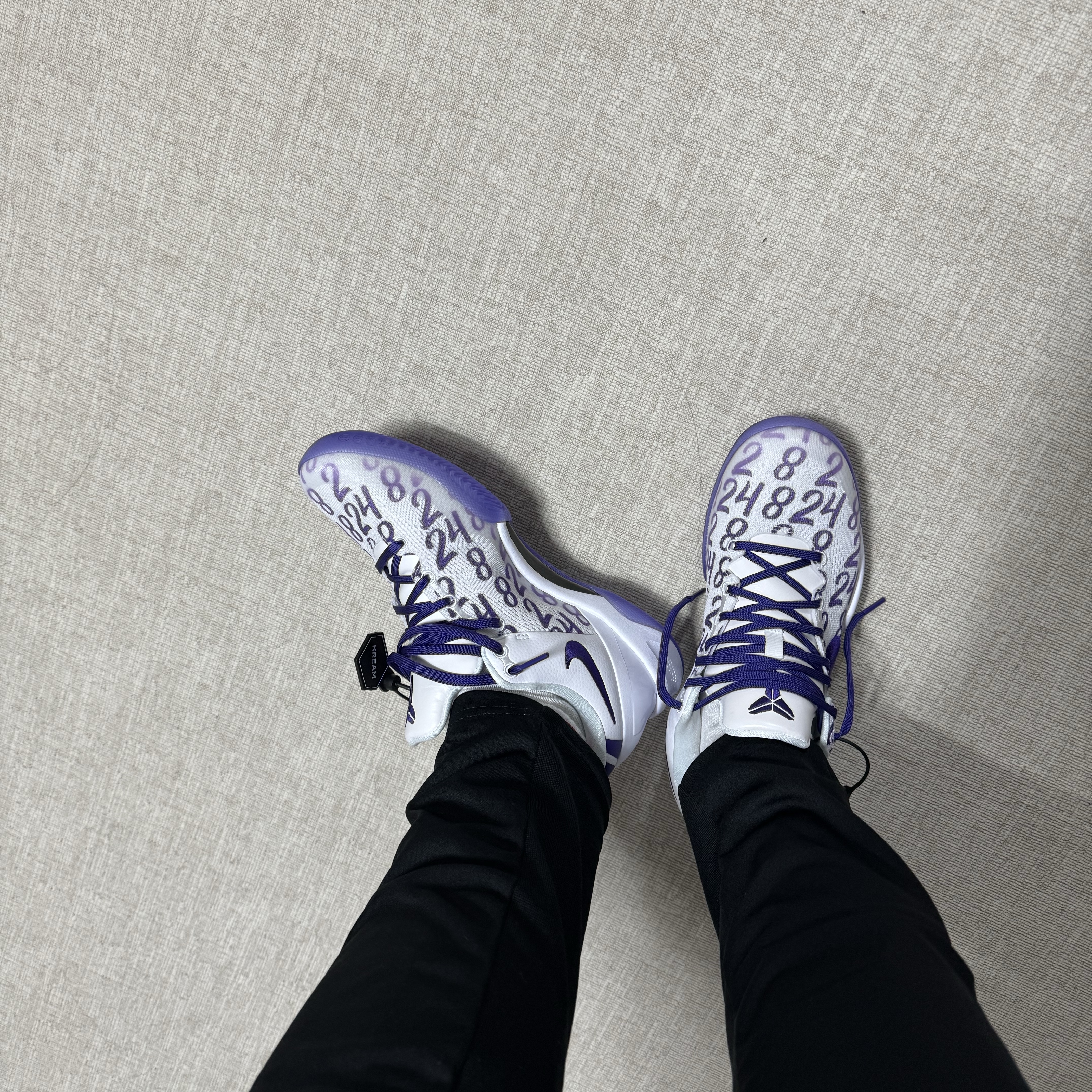 Nike Kobe 8 Protro Court Purple 착용 스타일