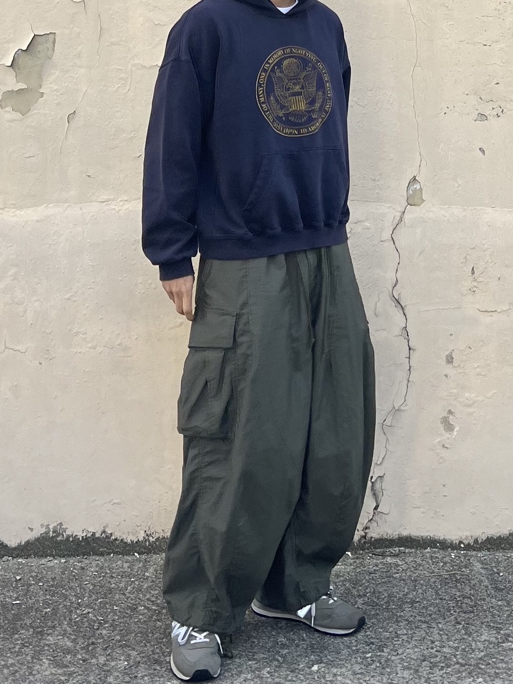 Needles H.D. BDU Pants Olive 착용 스타일 - 2