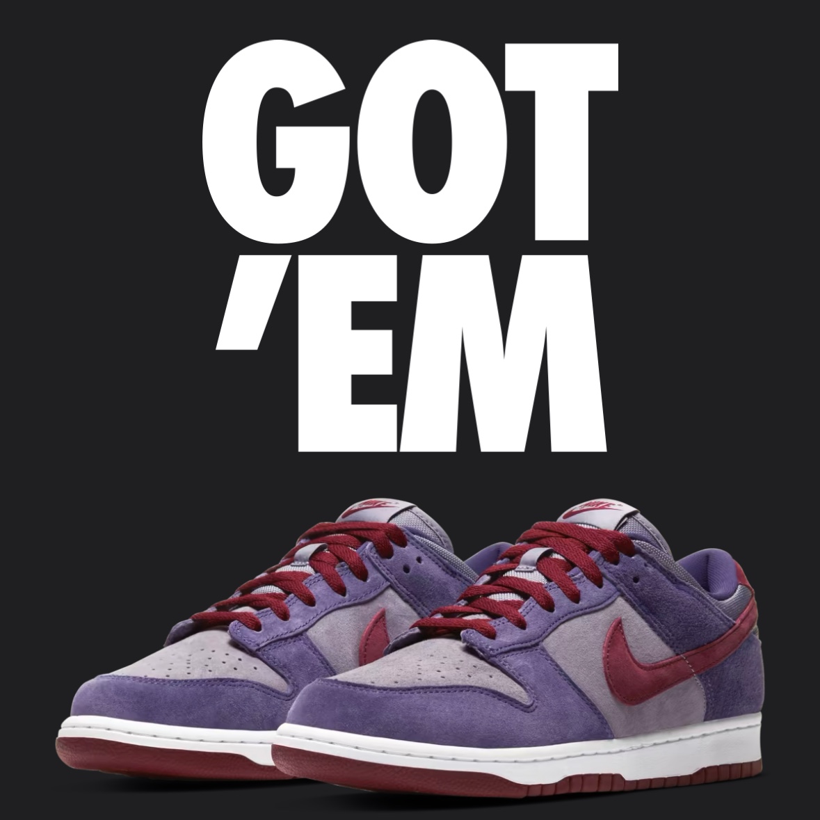 Nike Dunk Low SP Plum 2024 착용 스타일