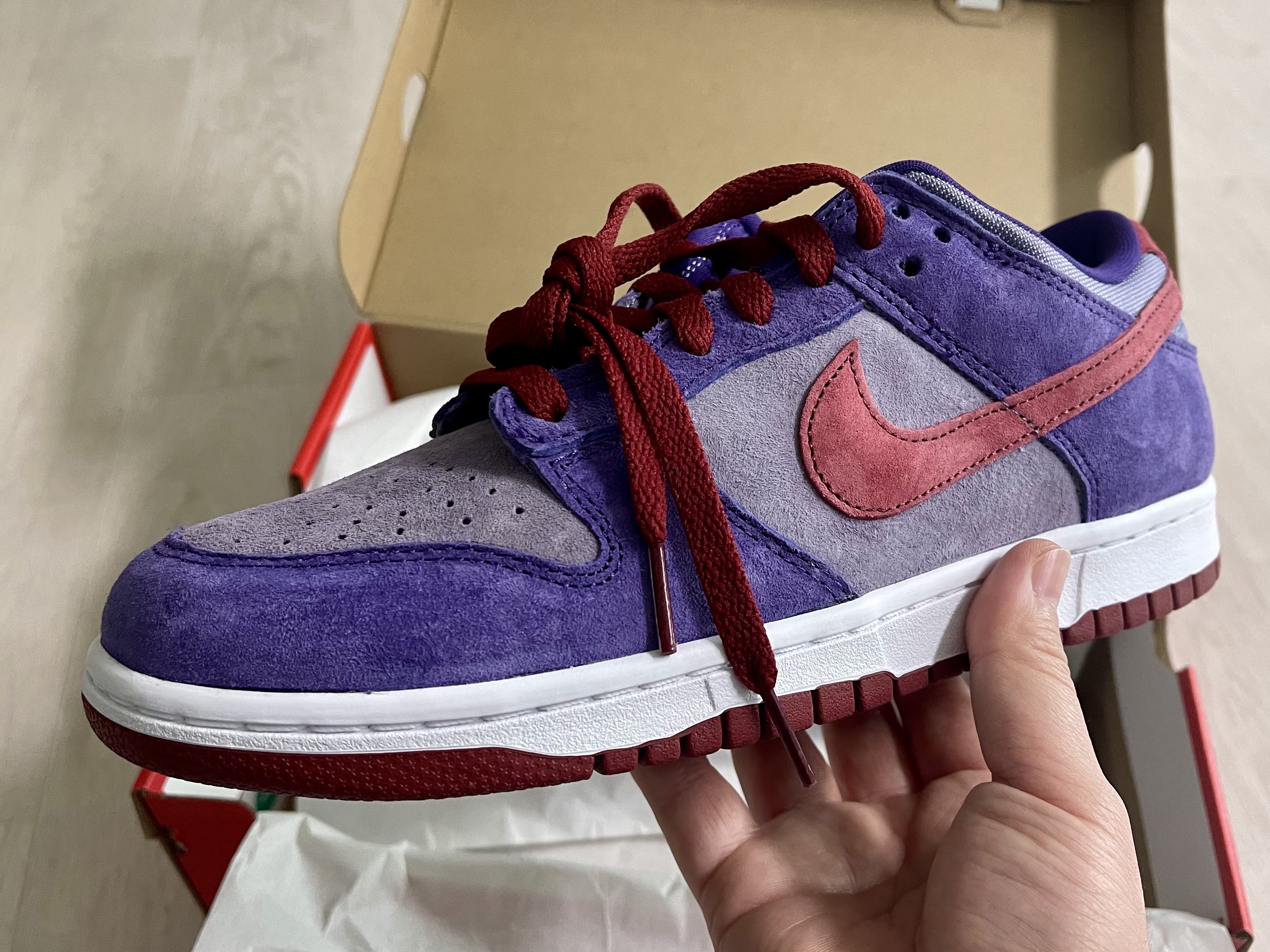 Nike Dunk Low SP Plum 2024 착용 스타일 - 1