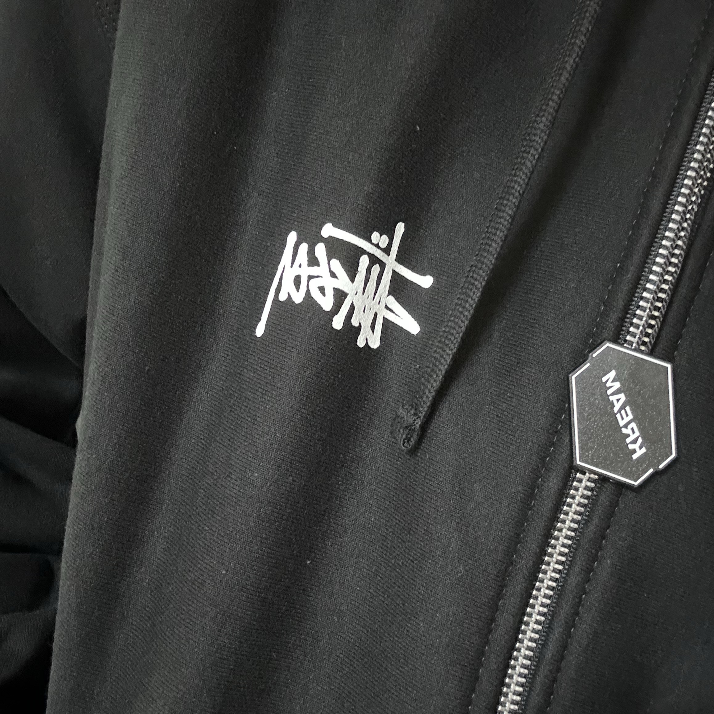 Stussy Basic Stussy Zip Hoodie Black 2023 착용 스타일