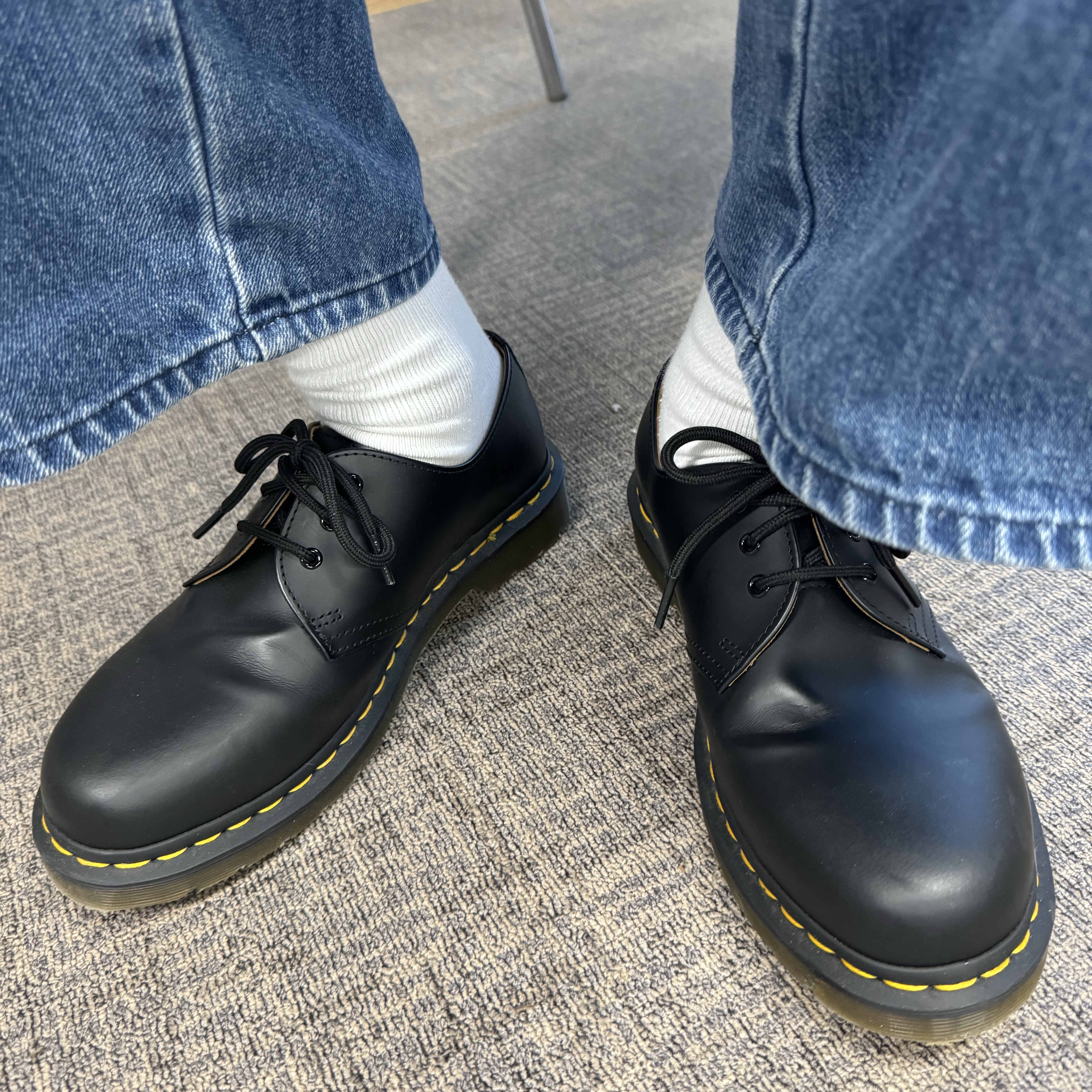 Dr. Martens 1461 Smooth Black 착용 스타일