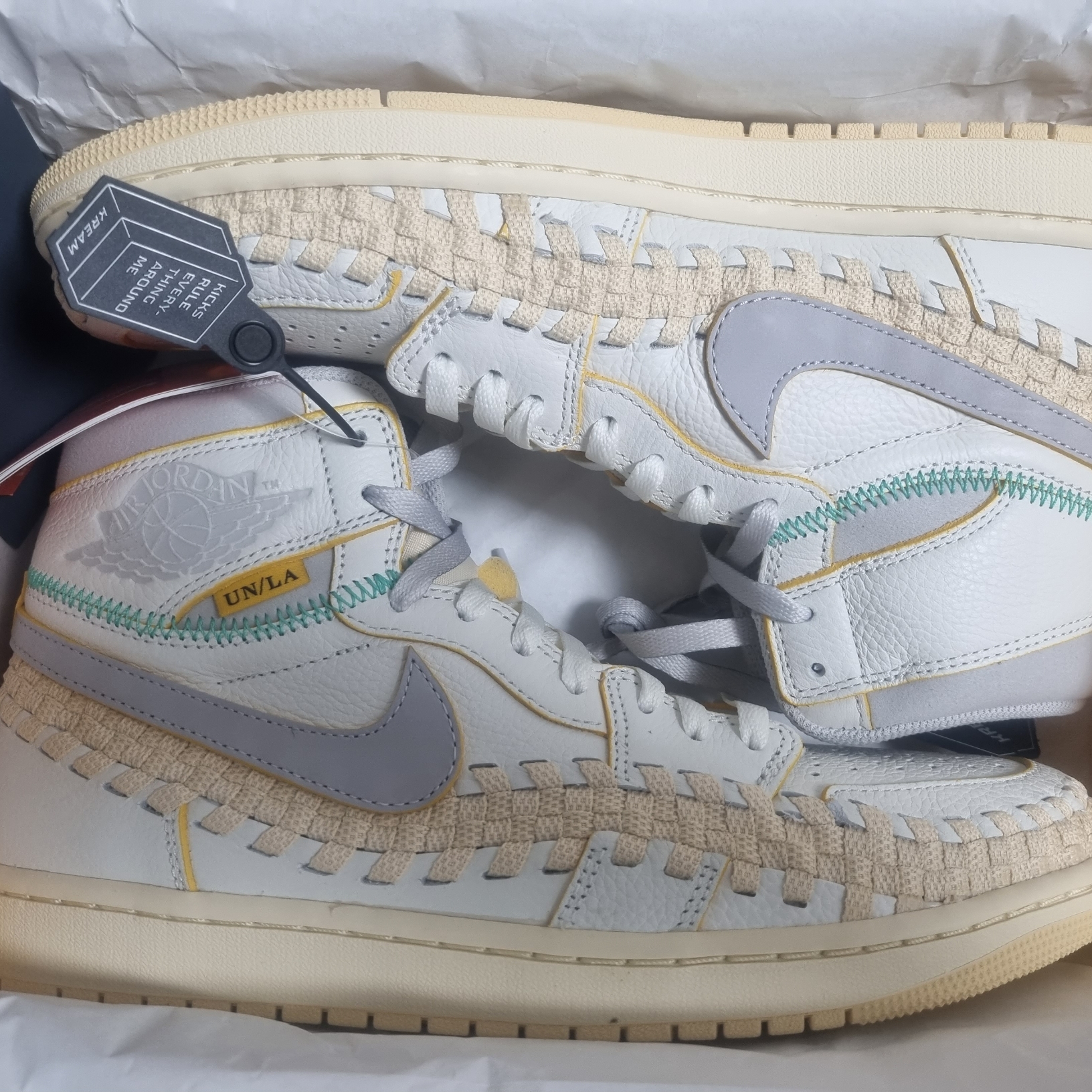 Jordan 1 x Bephies Beauty Supply x Union Retro High OG SP Summer '96 착용 스타일