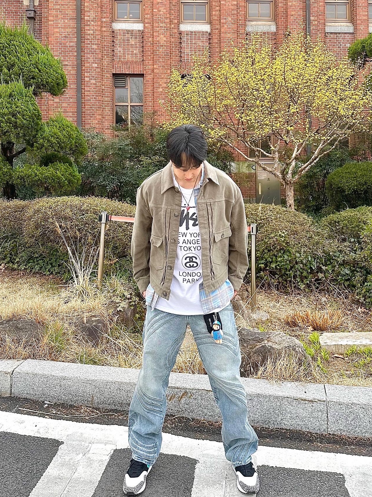 Supreme S Logo Loose Fit Jean Denim 34 メンズ