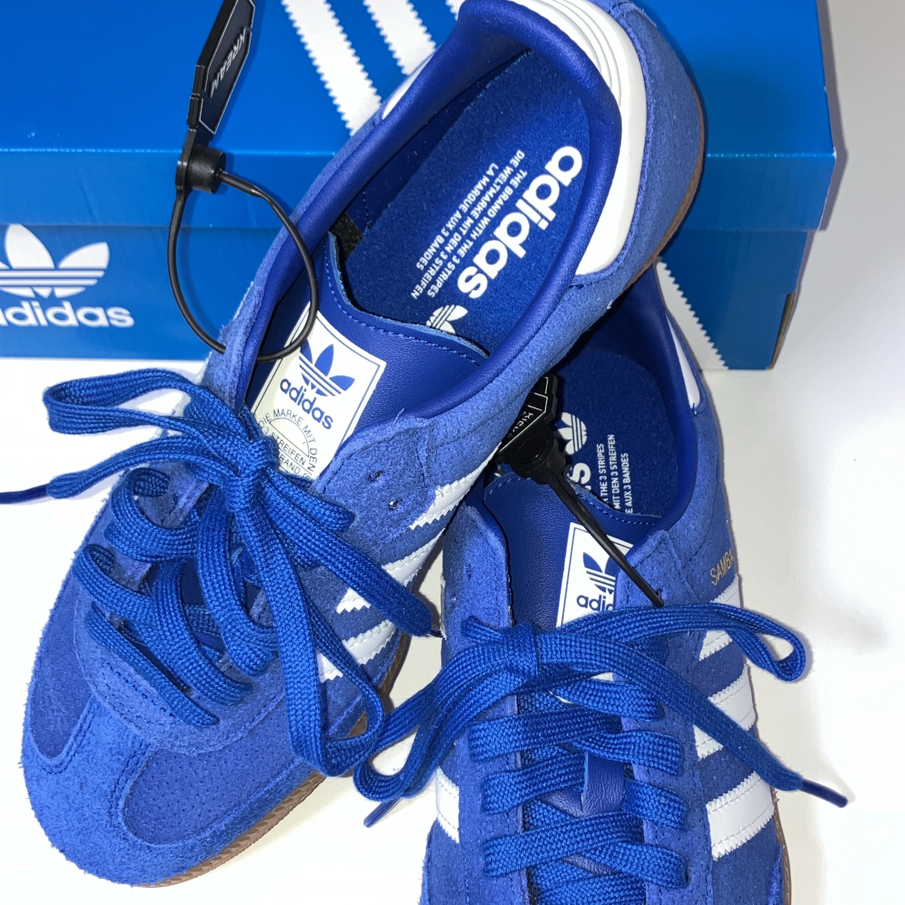 Adidas Samba OG Royal Blue 착용 스타일