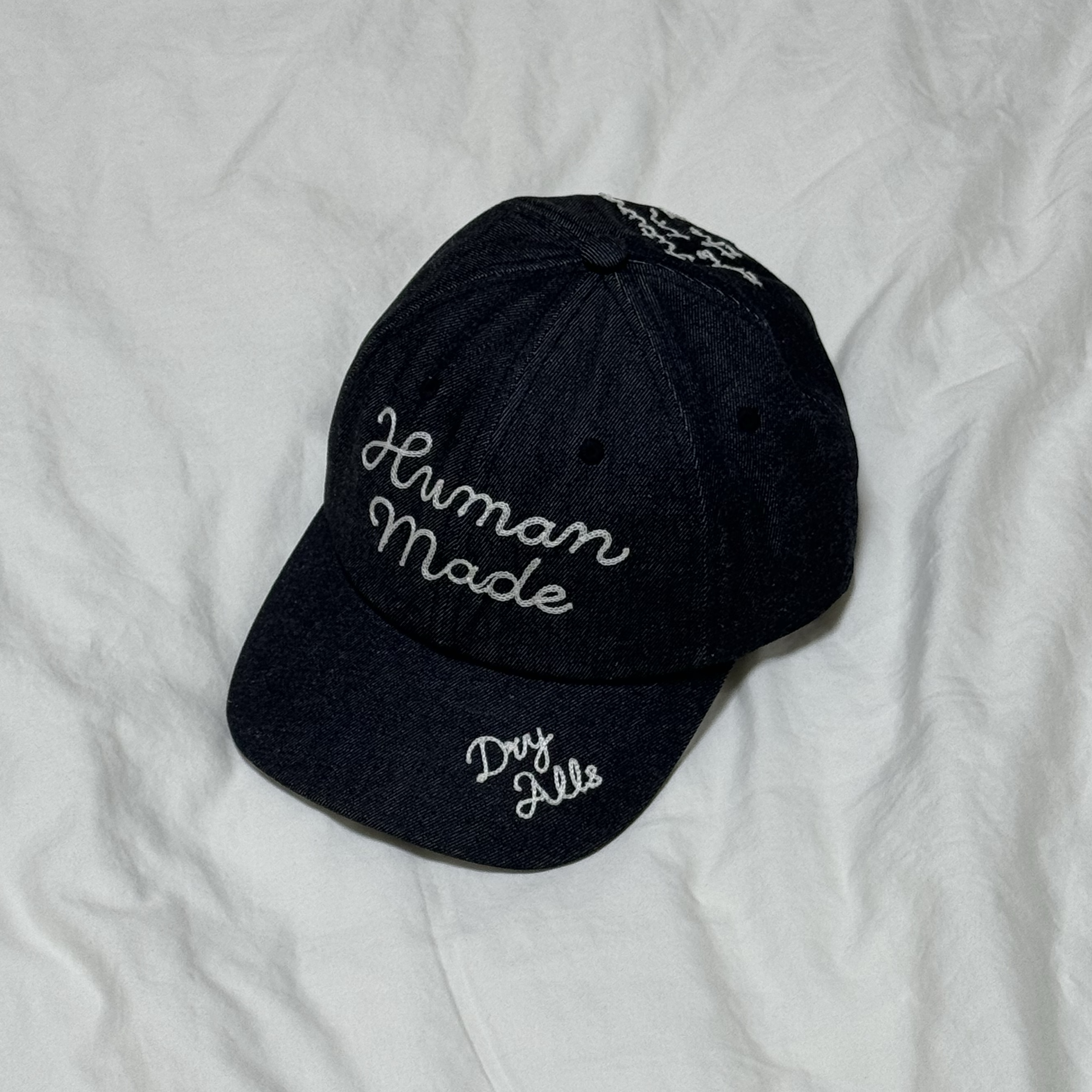 Human Made 6 Panel Denim Cap Indigo 착용 스타일
