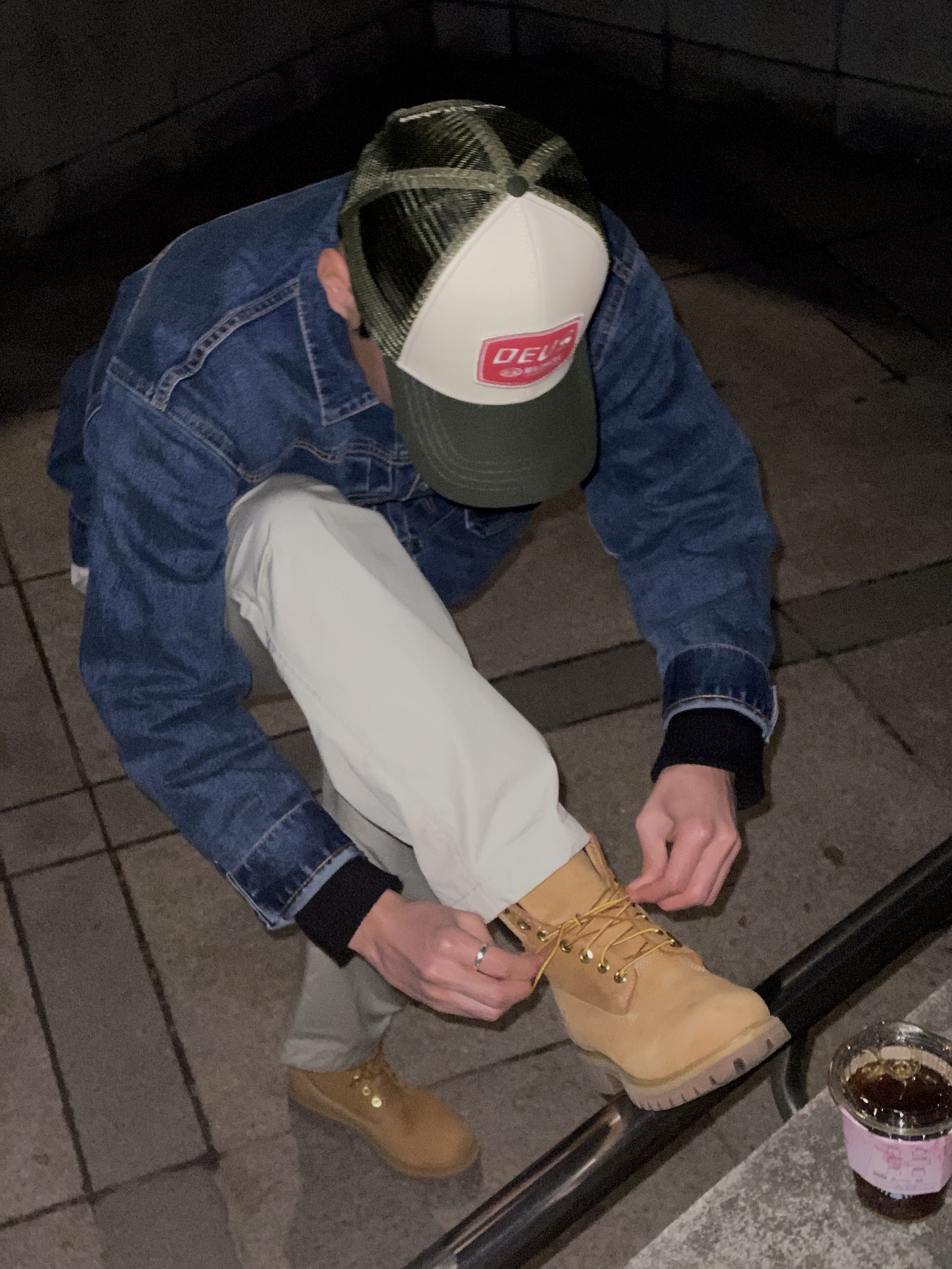 Timberland Premium 6 inch Waterproof Boot Wheat Nubuck - Wide 착용 스타일