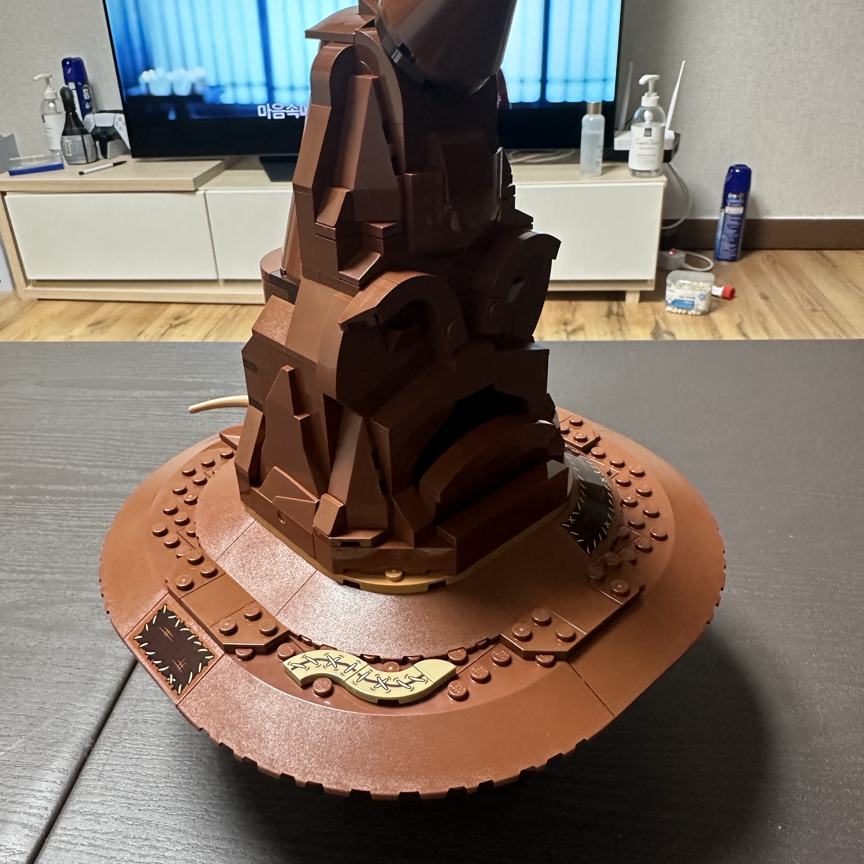 Lego Harry Potter Talking Sorting Hat 착용 스타일 - 2