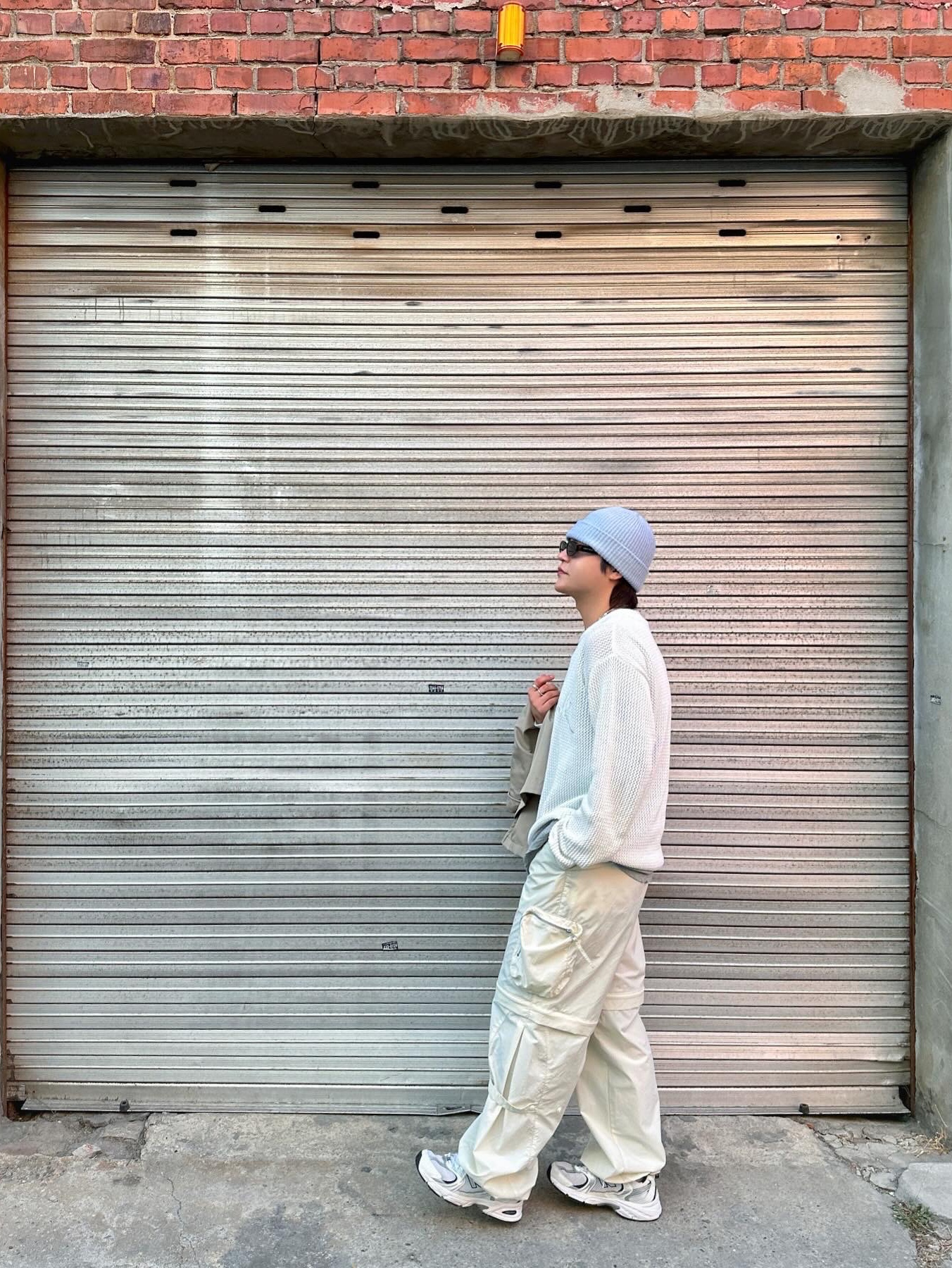 New Balance 530 White 착용 스타일 - 3