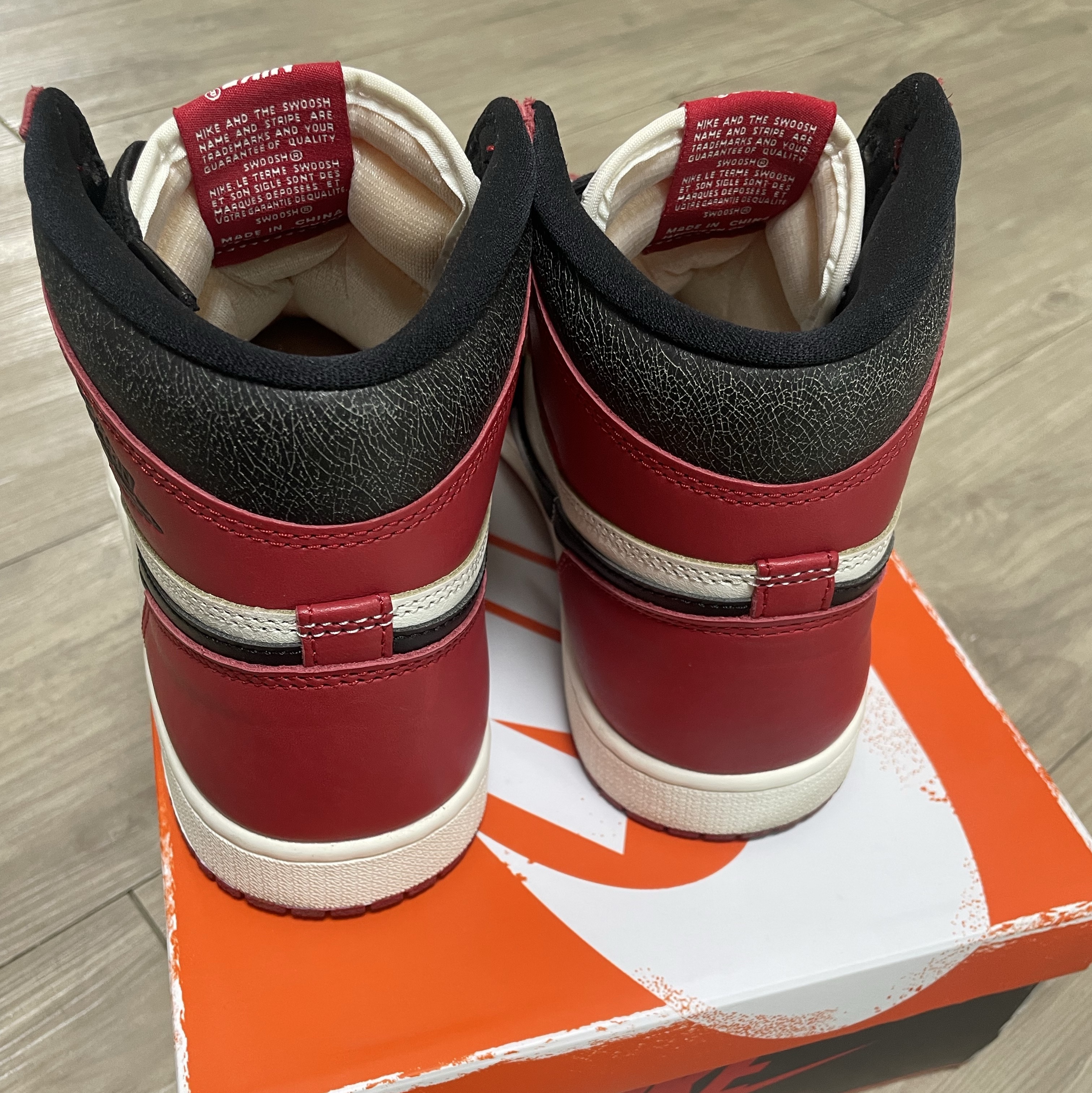 Jordan 1 Retro High OG Chicago 2022, (GS) Jordan 1 Retro High OG Chicago 2022 착용 스타일 - 4