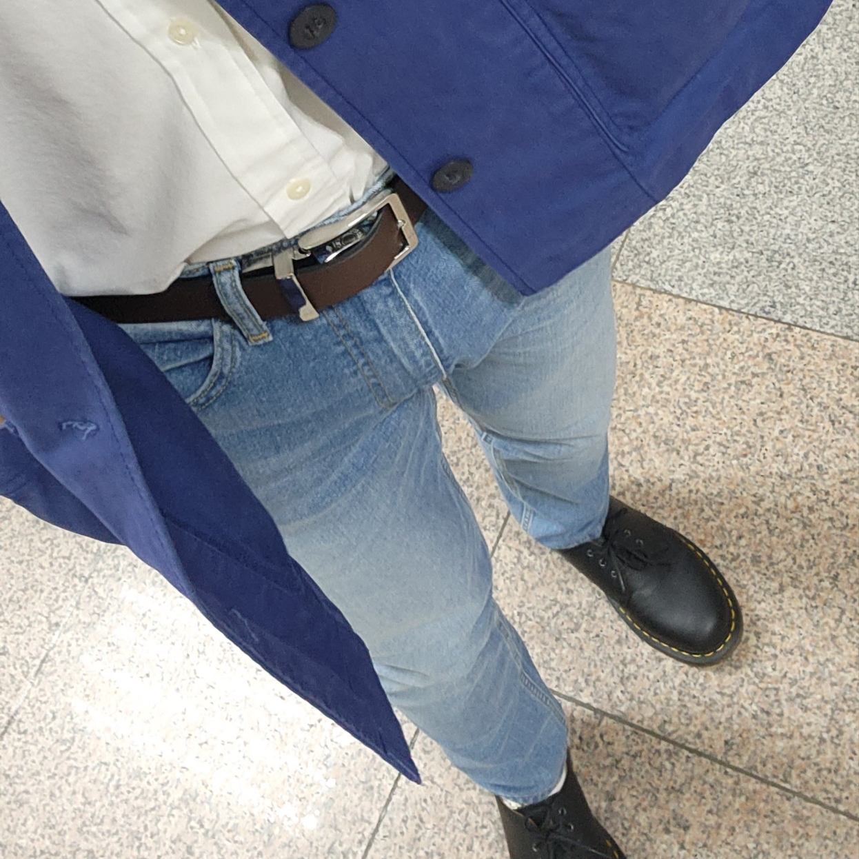 Dr. Martens 1461 Smooth Black 착용 스타일