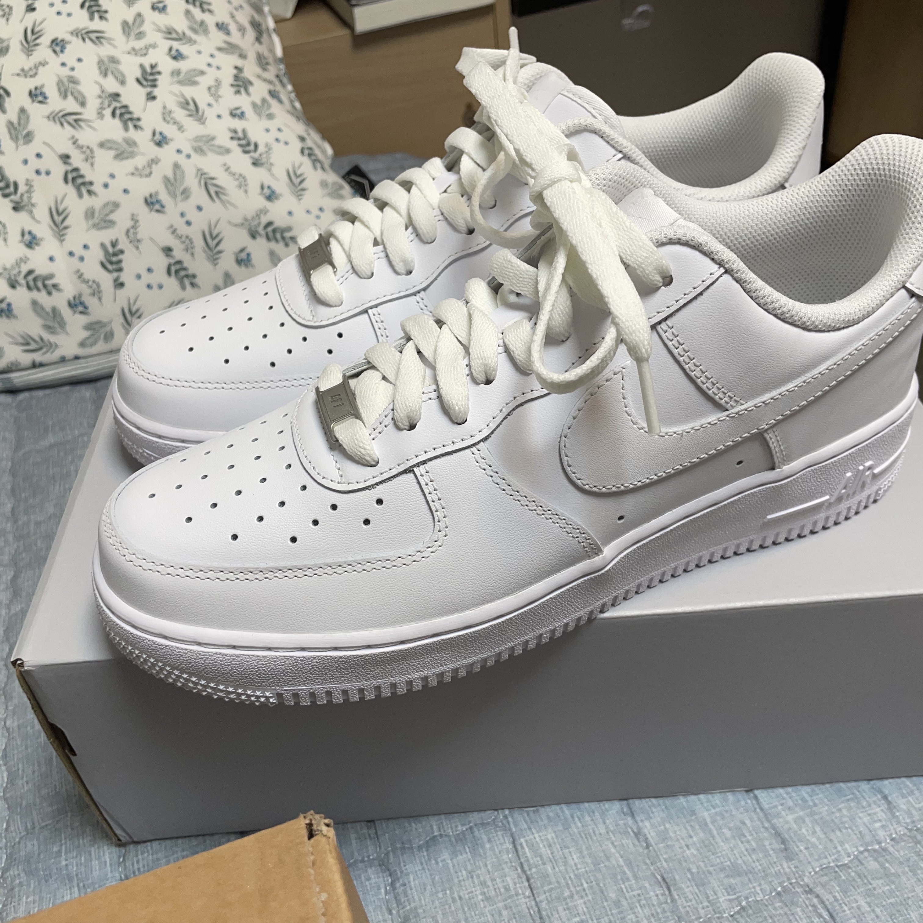 Nike Air Force 1 '07 Low White 착용 스타일