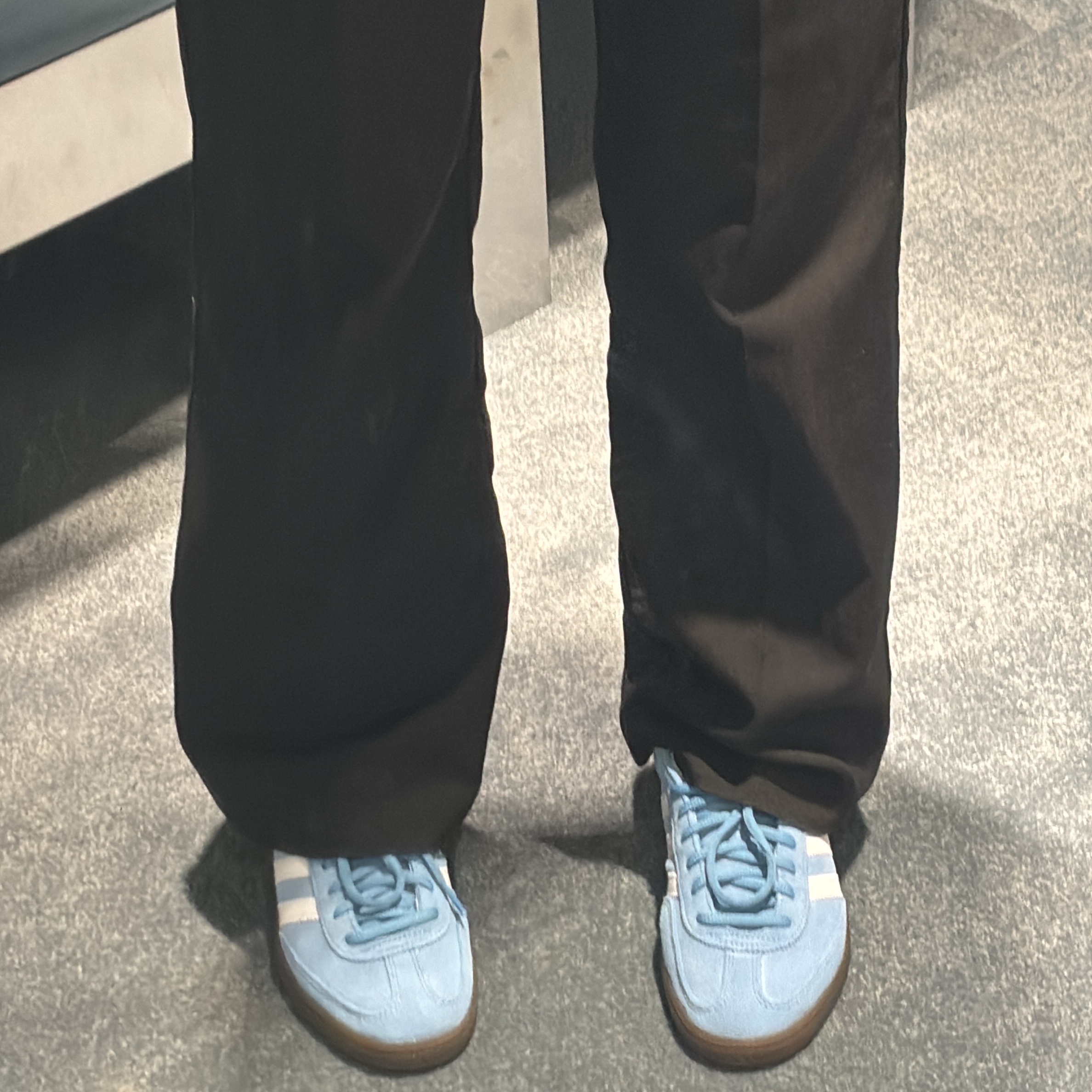 Adidas Spezial Handball Light Blue 착용 스타일
