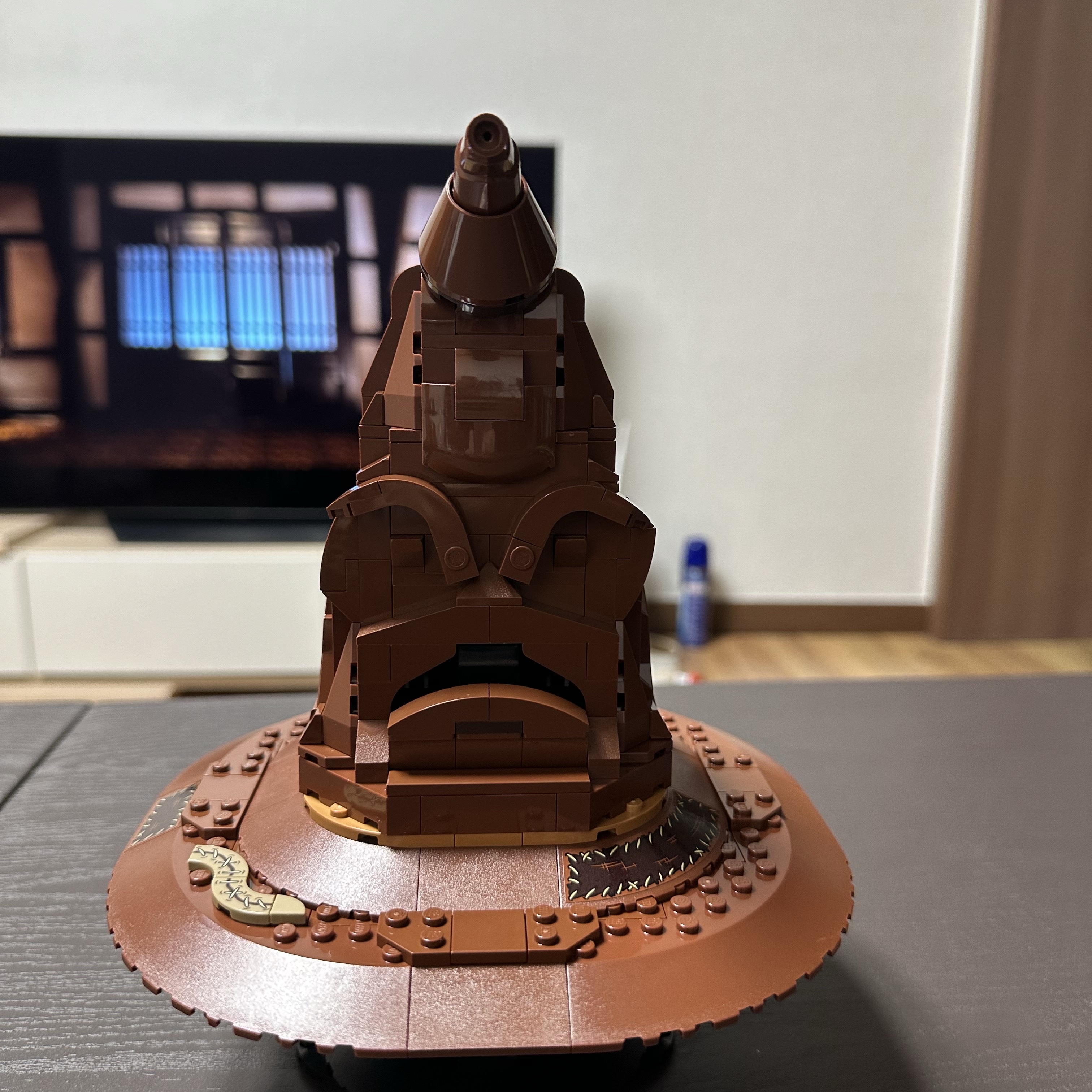Lego Harry Potter Talking Sorting Hat 착용 스타일 - 1