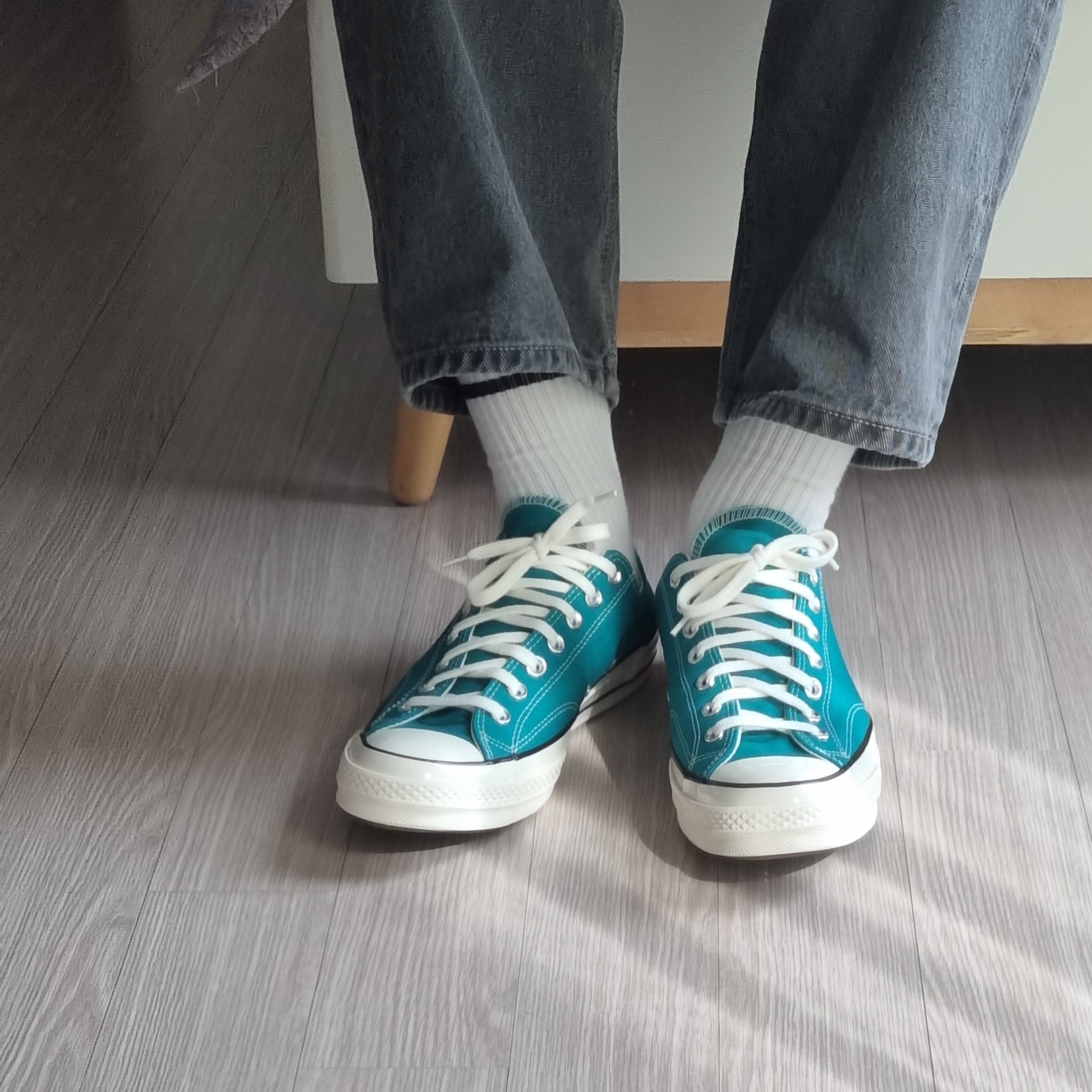 Converse Chuck 70 Ox Malachite 착용 스타일 - 4