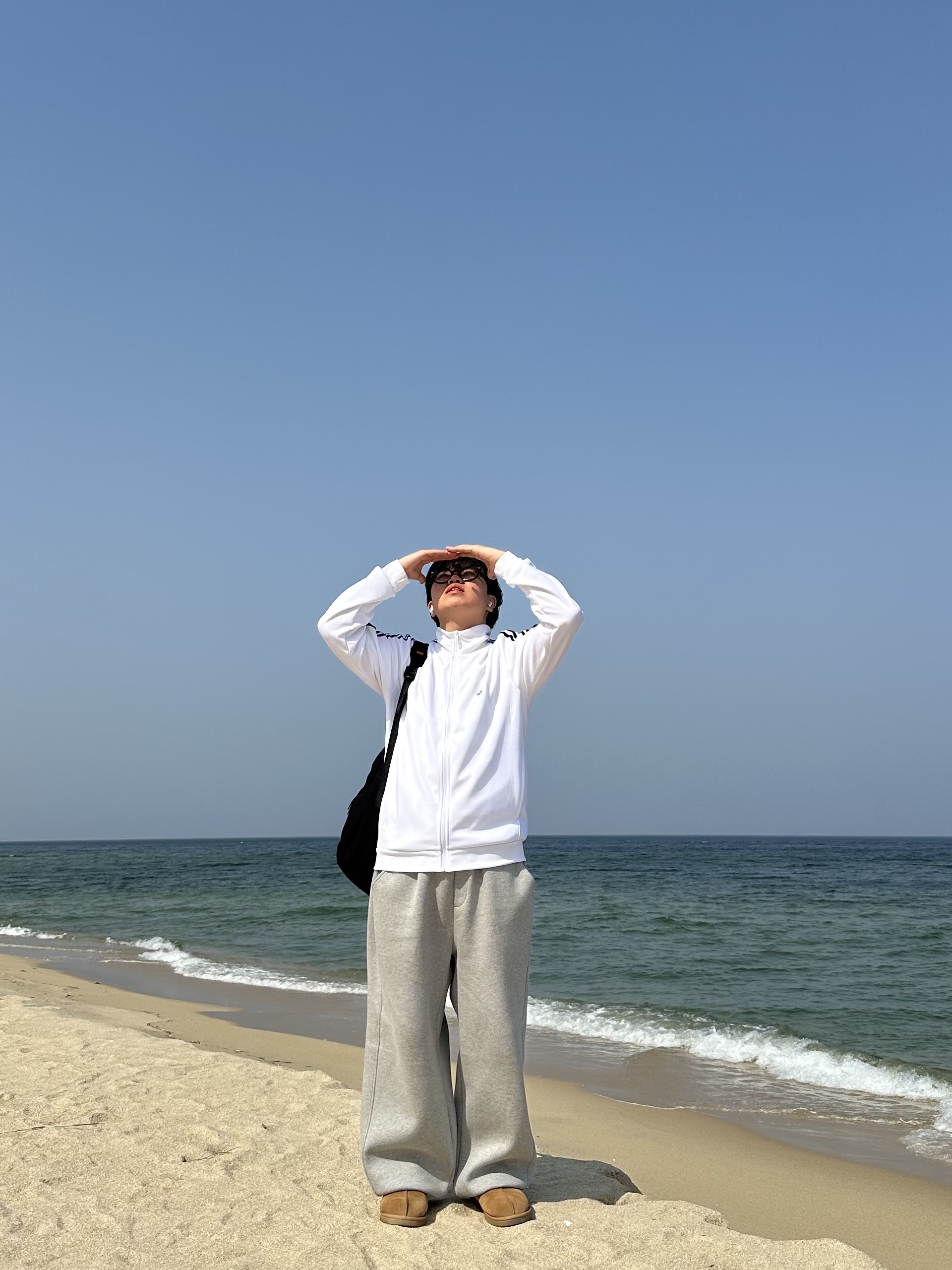 Adidas Originals Beckenbauer Track Top Bliss - KR Sizing 착용 스타일 - 1