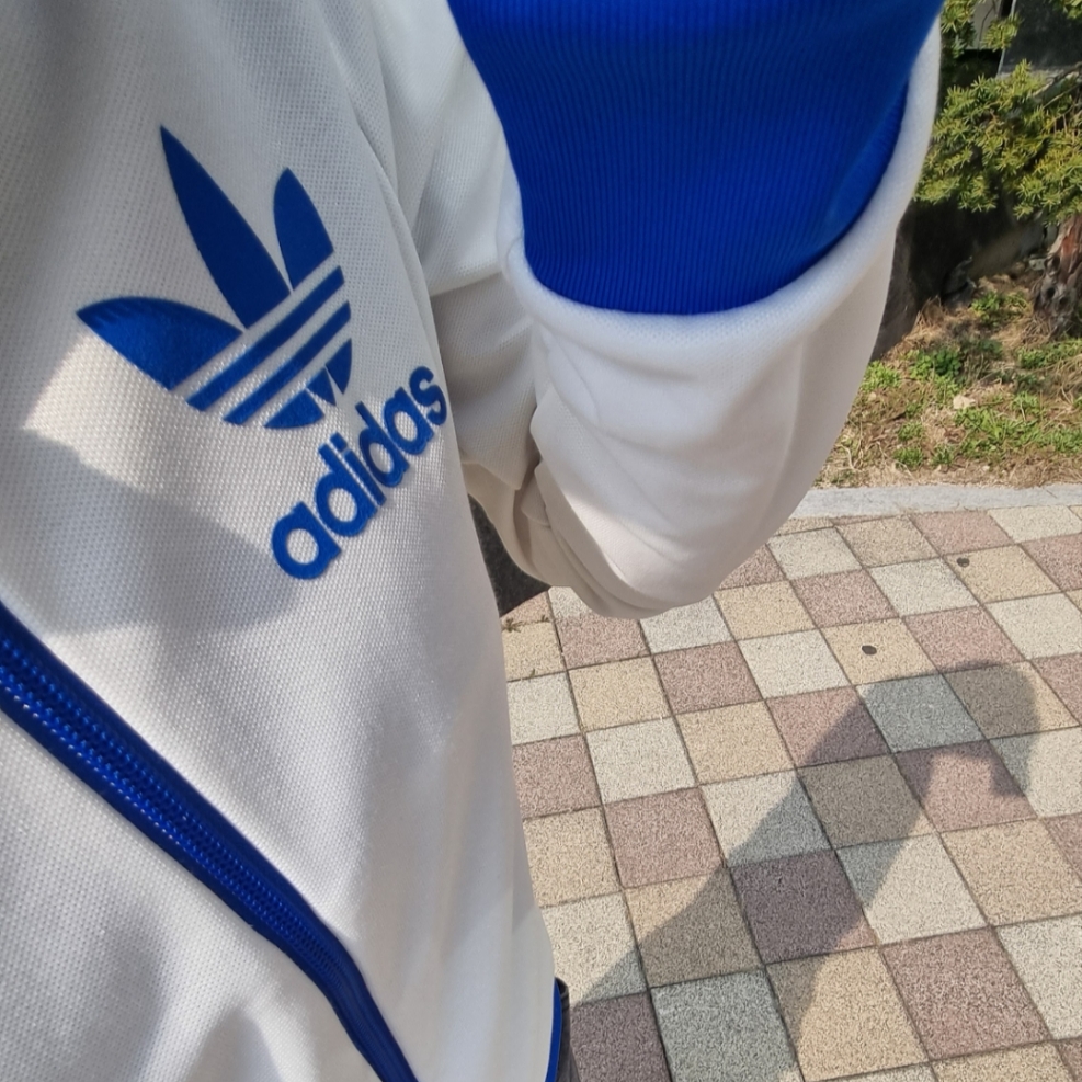 (W) Adidas Originals Beckenbauer Track Top Cloud White - KR Sizing 착용 스타일 - 3