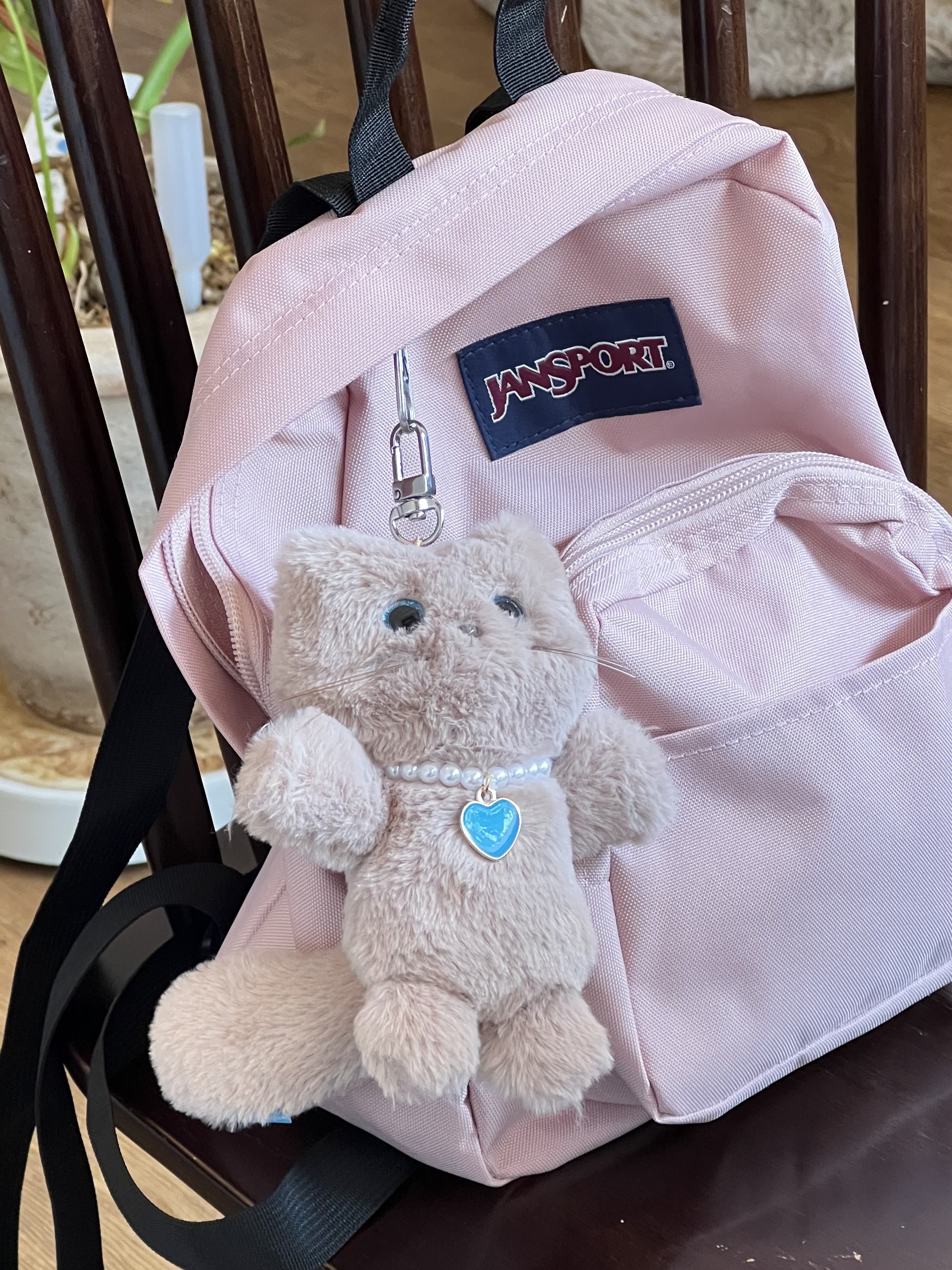 Jansport Half Pint Mini Backpack Misty Rose, Onitsuka Tiger Mexico 66 Vintage White Black 착용 스타일 - 2