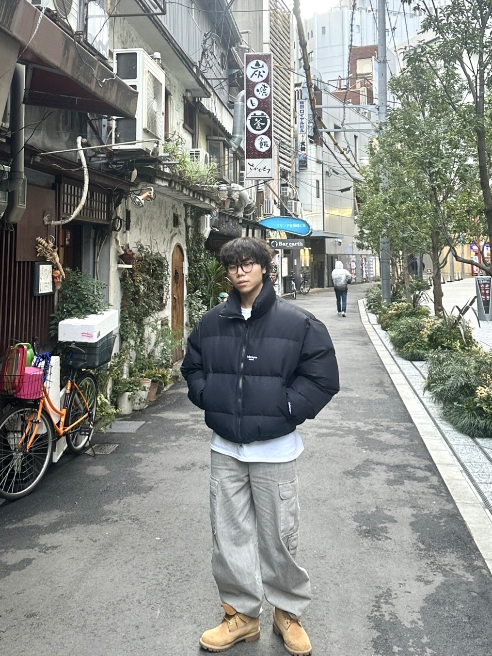 Undermycar Mu.15 Anti Fxxking Logo Play Triple Logo Crop Padding Jacket Black, Timberland Premium 6 inch Waterproof Boot Wheat Nubuck - Wide 착용 스타일 - 1