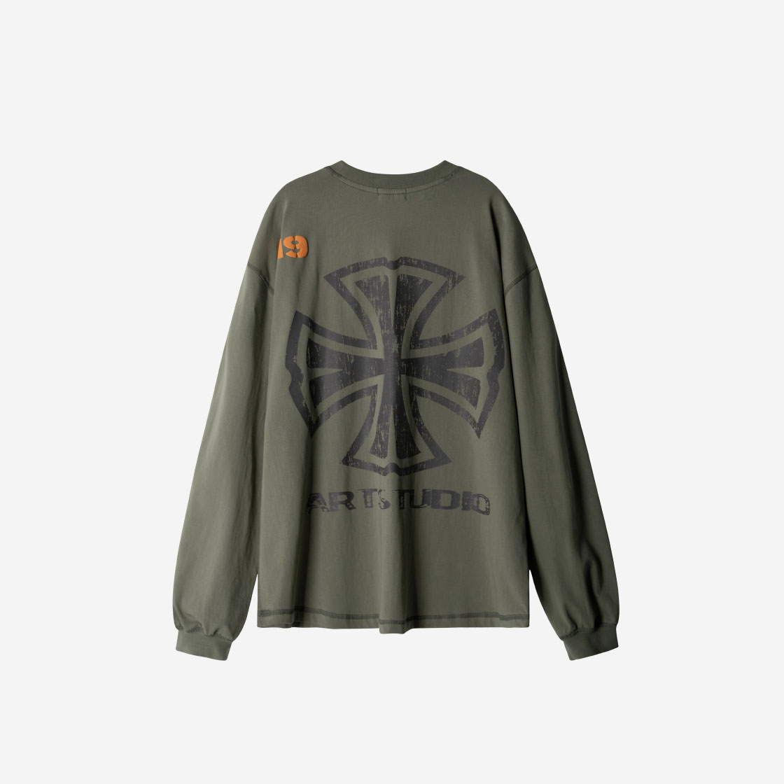 이티씨이 크로스 롱슬리브 카키(ETCE Cross Long Sleeve Khaki) - 2