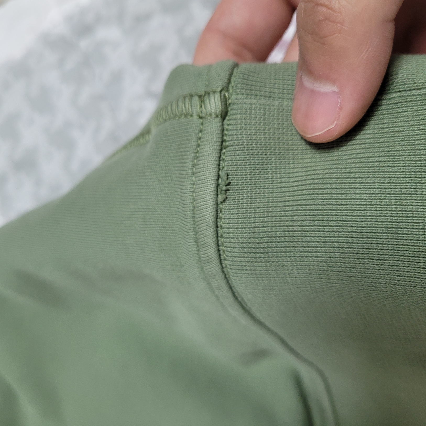 Stone Island 64151 Cotton Fleece Hooded Sweatshirt Sage Green - 23SS 착용 스타일 - 4