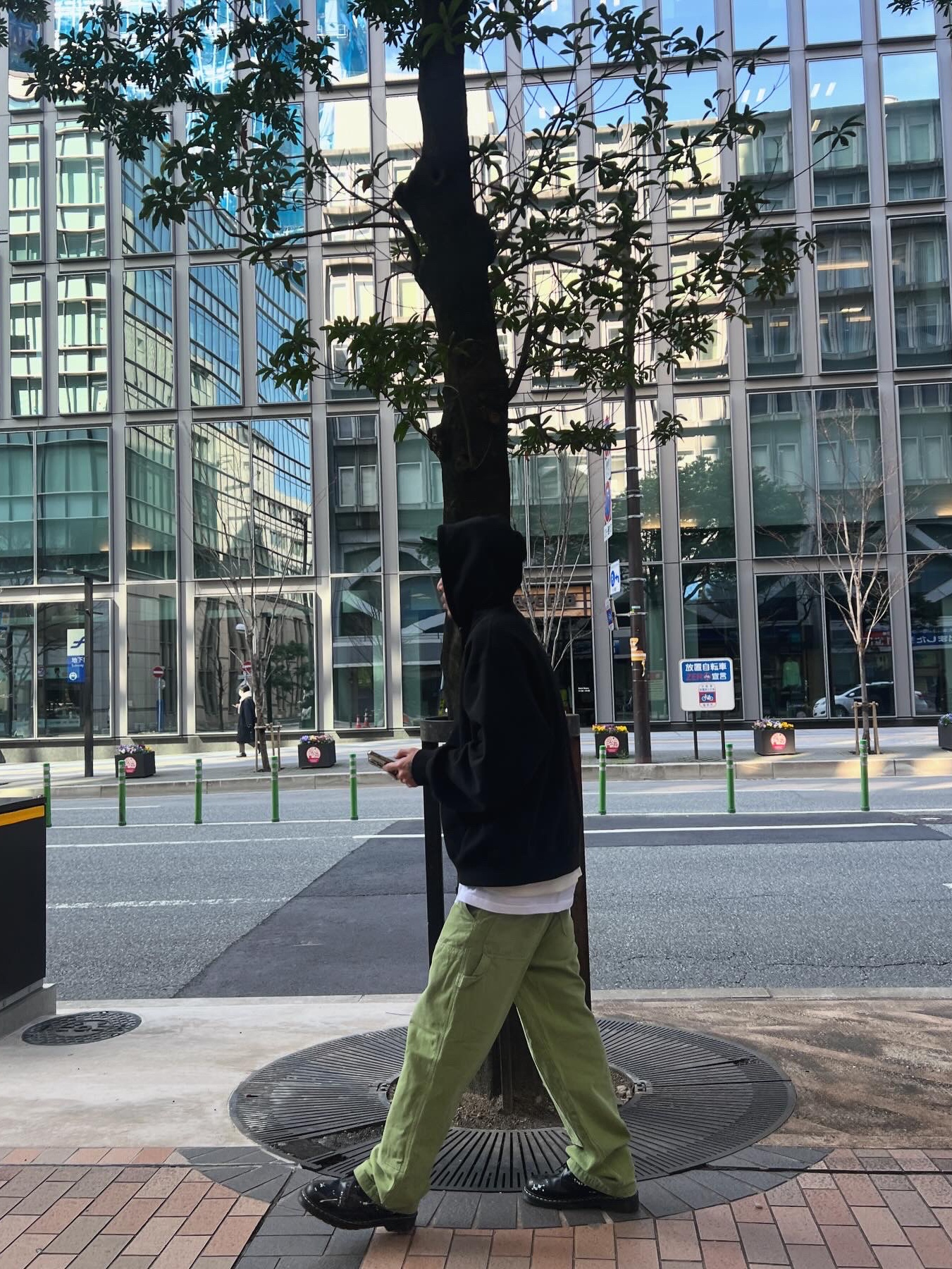 Stussy Canvas Work Pants Black, Supreme Small Box Zip Up Hooded Sweatshirt Black - 23FW 착용 스타일 - 3