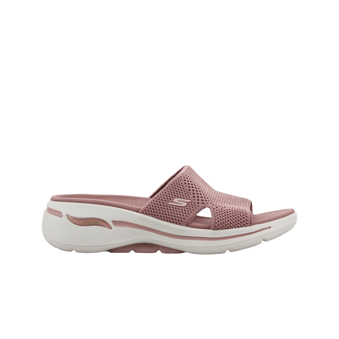 (W) 스케쳐스 고워크 아치핏 샌들 로즈((W) Skechers Go Walk Arch Fit Sandal Rose)