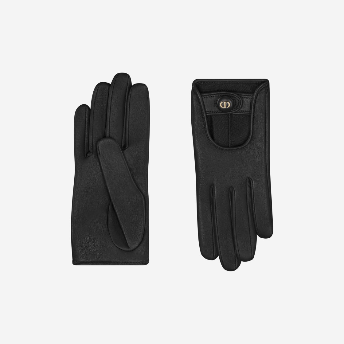 (W) Dior D-Bobby Gloves Black 상세 이미지 1