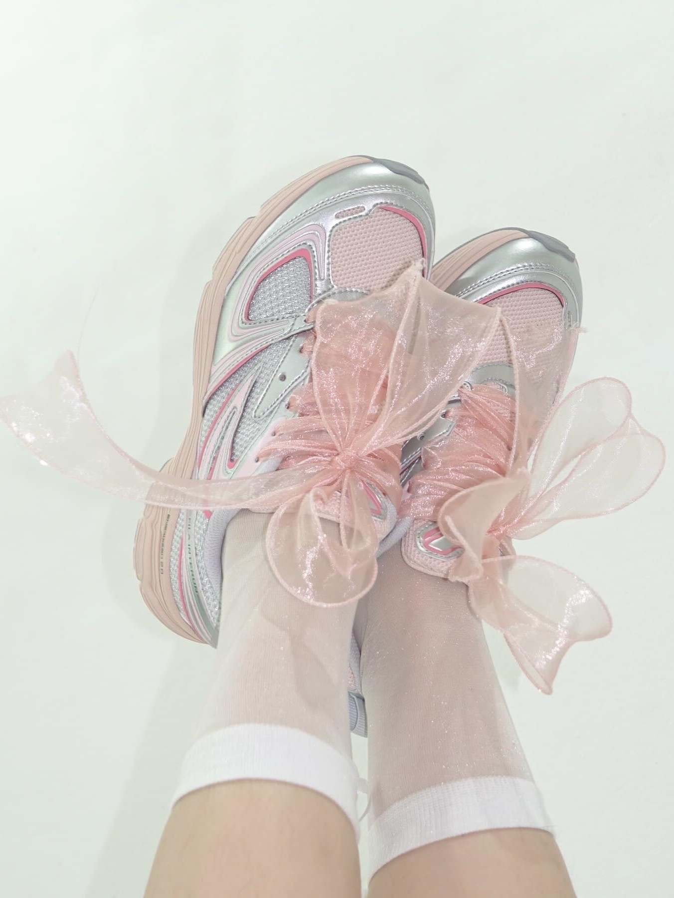 Fila Interun Pink Blossom 착용 스타일 - 3